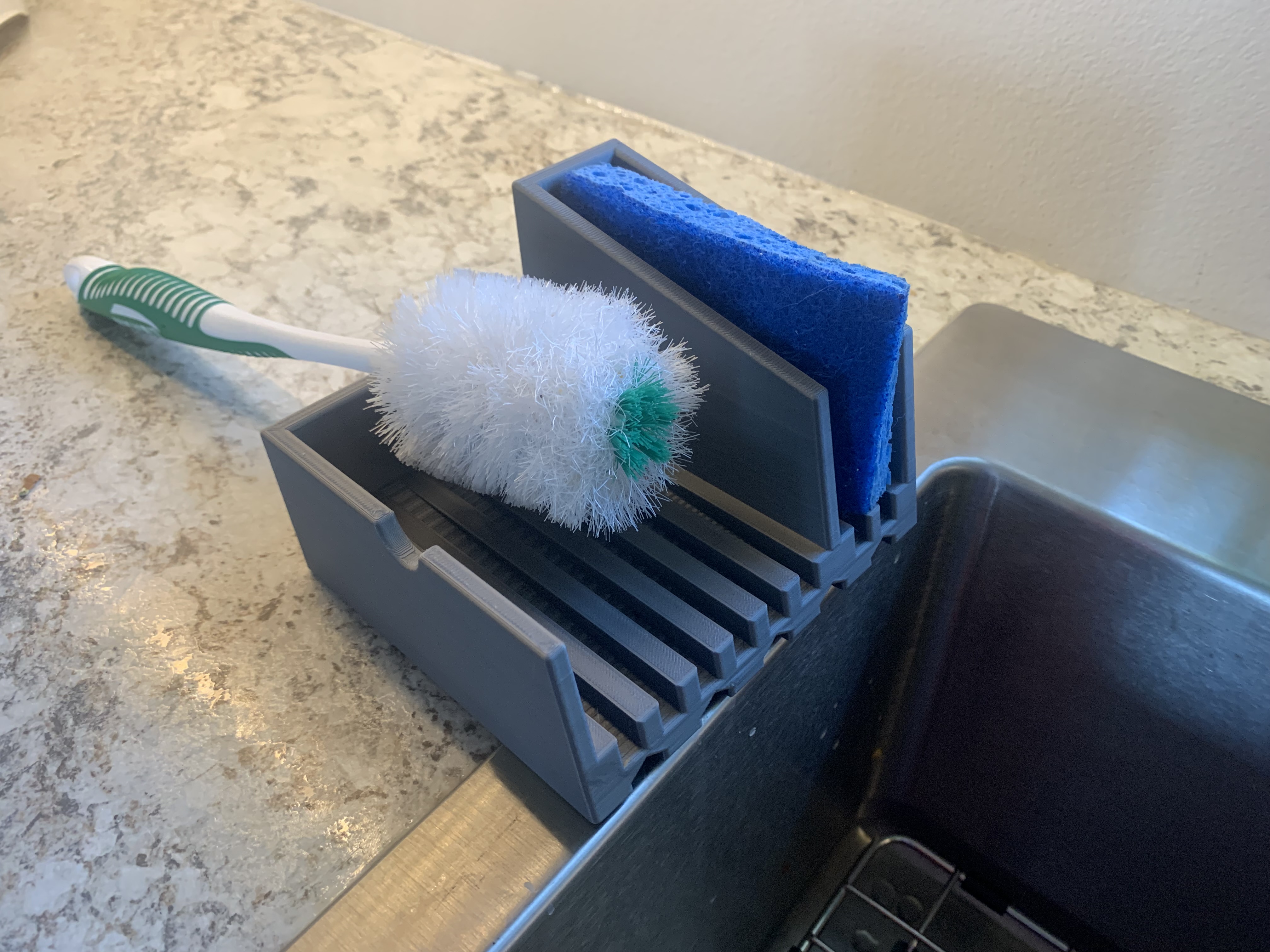 Kitchen Sponge/Brush Holder