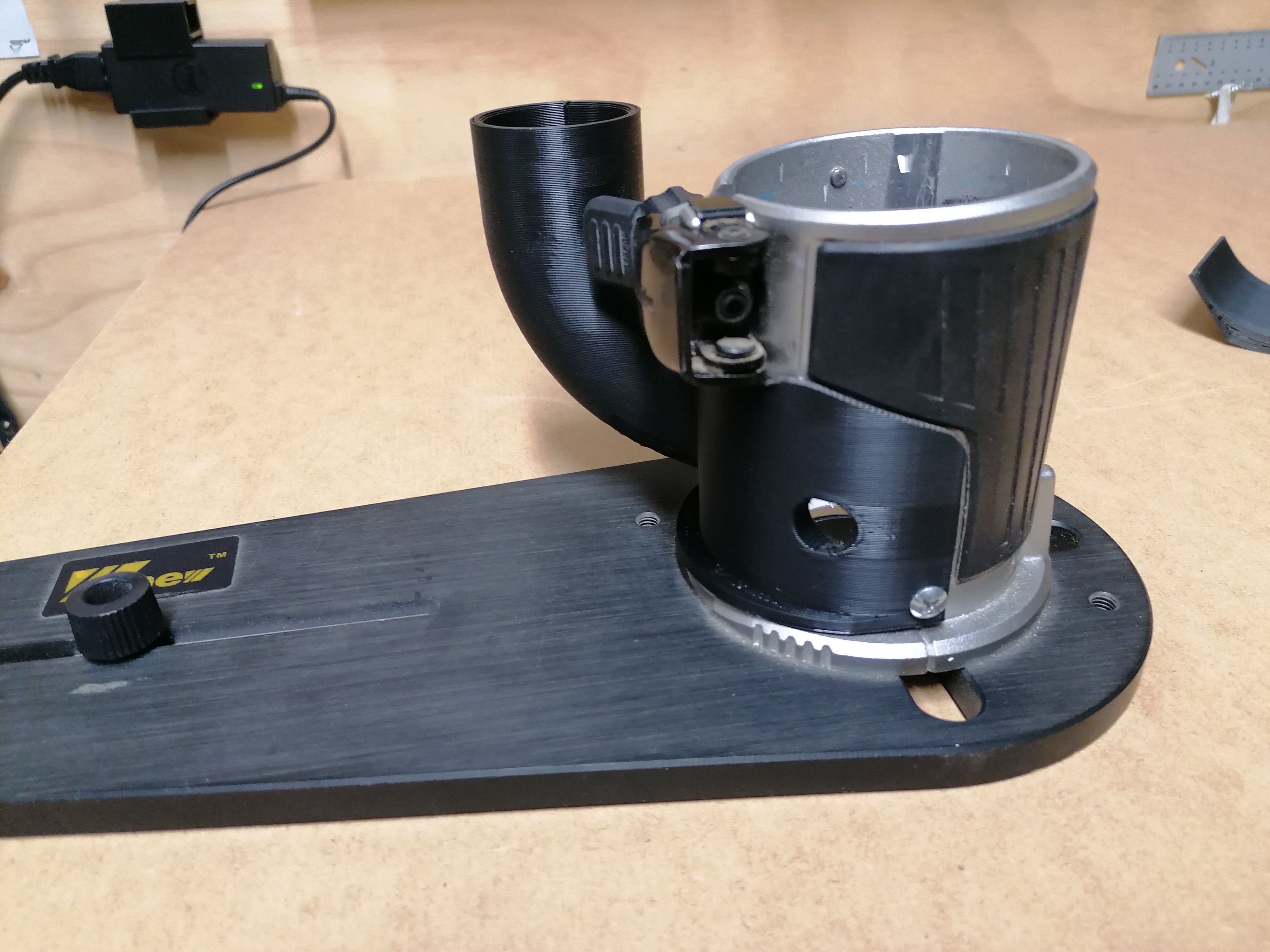 Suction cover Makita drt50 with festool 36mm hose adapter - photo 2