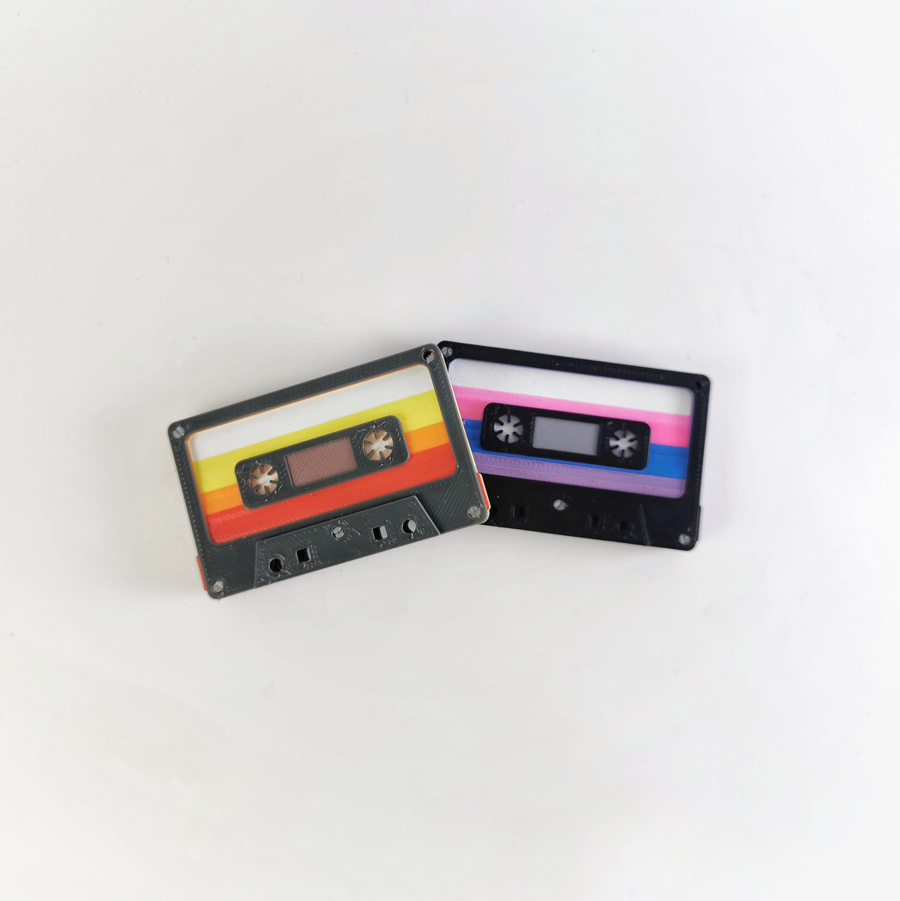 Retro Cassette Keychain