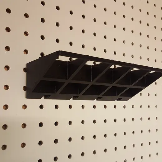 Gridfinity Mount for U.S. Peg Board - Up to 3x6 - No Supports! - photo 2