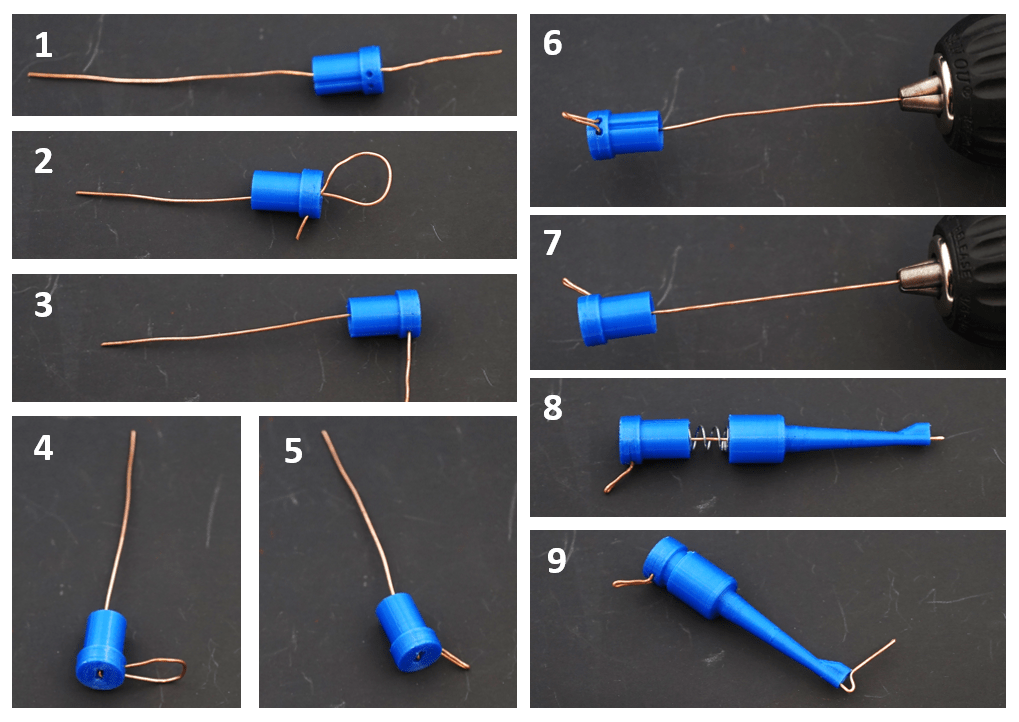 Electrical clip probe (spring loaded) - photo 4