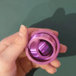 Spinny rotating rings fidget toy - photo 2