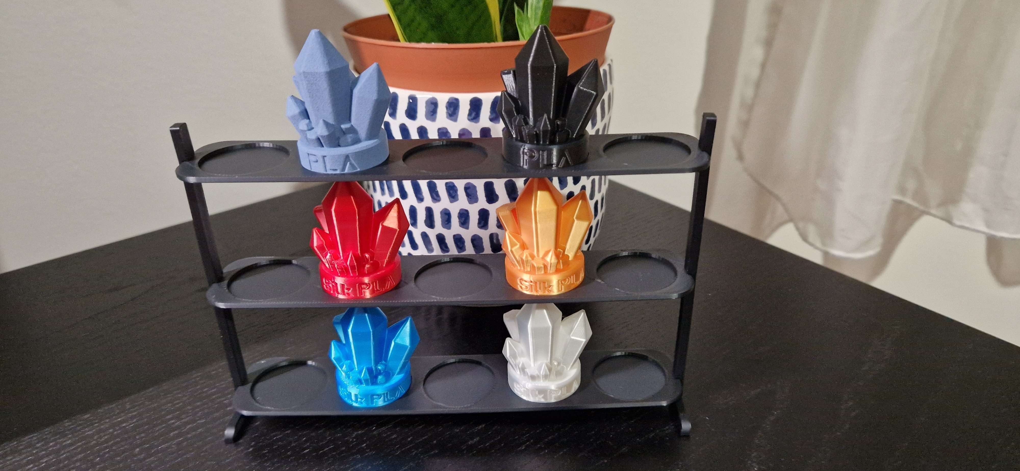 Filament Crystal Sample Shelf