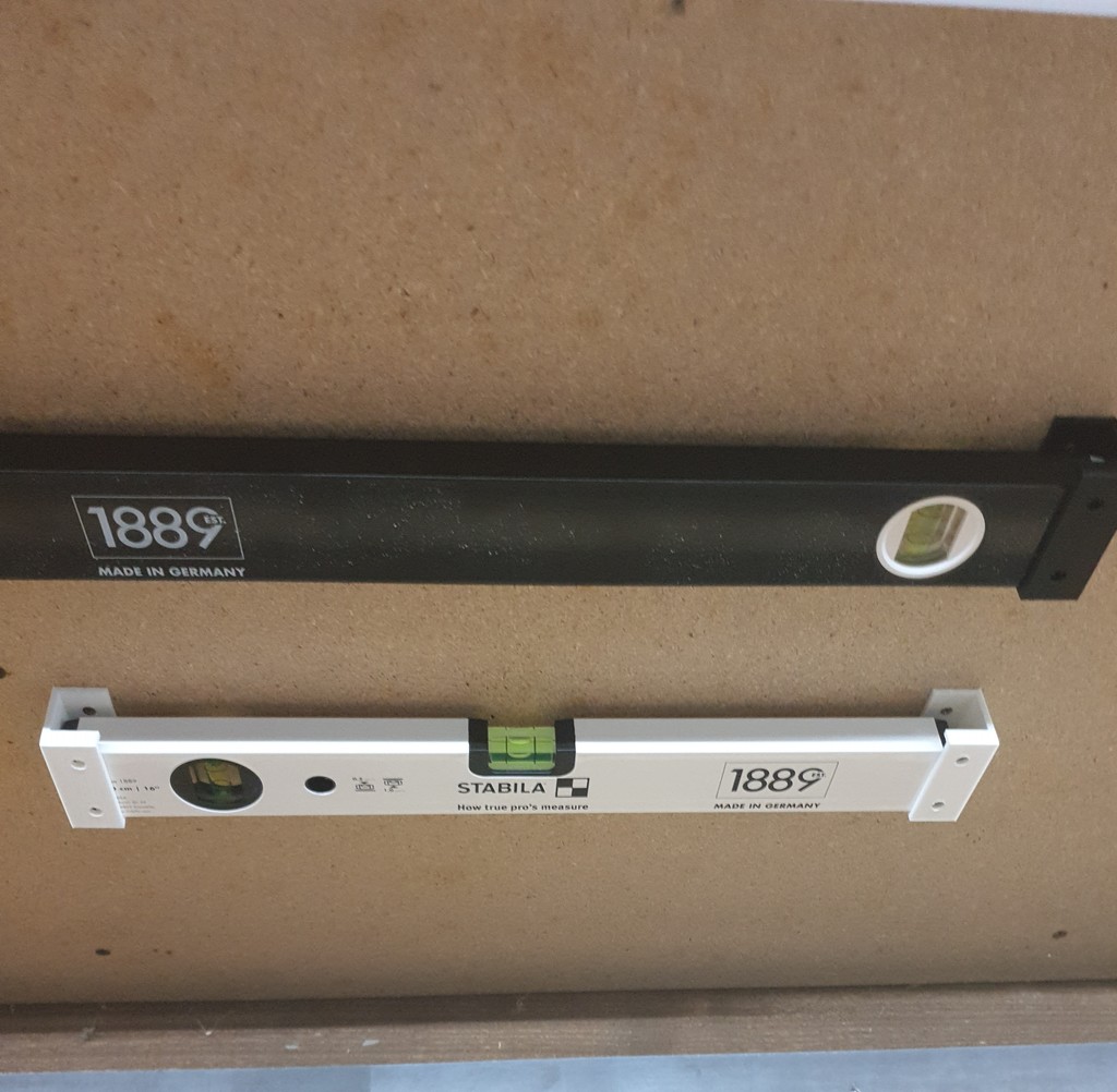 Holder / Mount for spirit level -- Halterung für Wasserwaagen - photo 2
