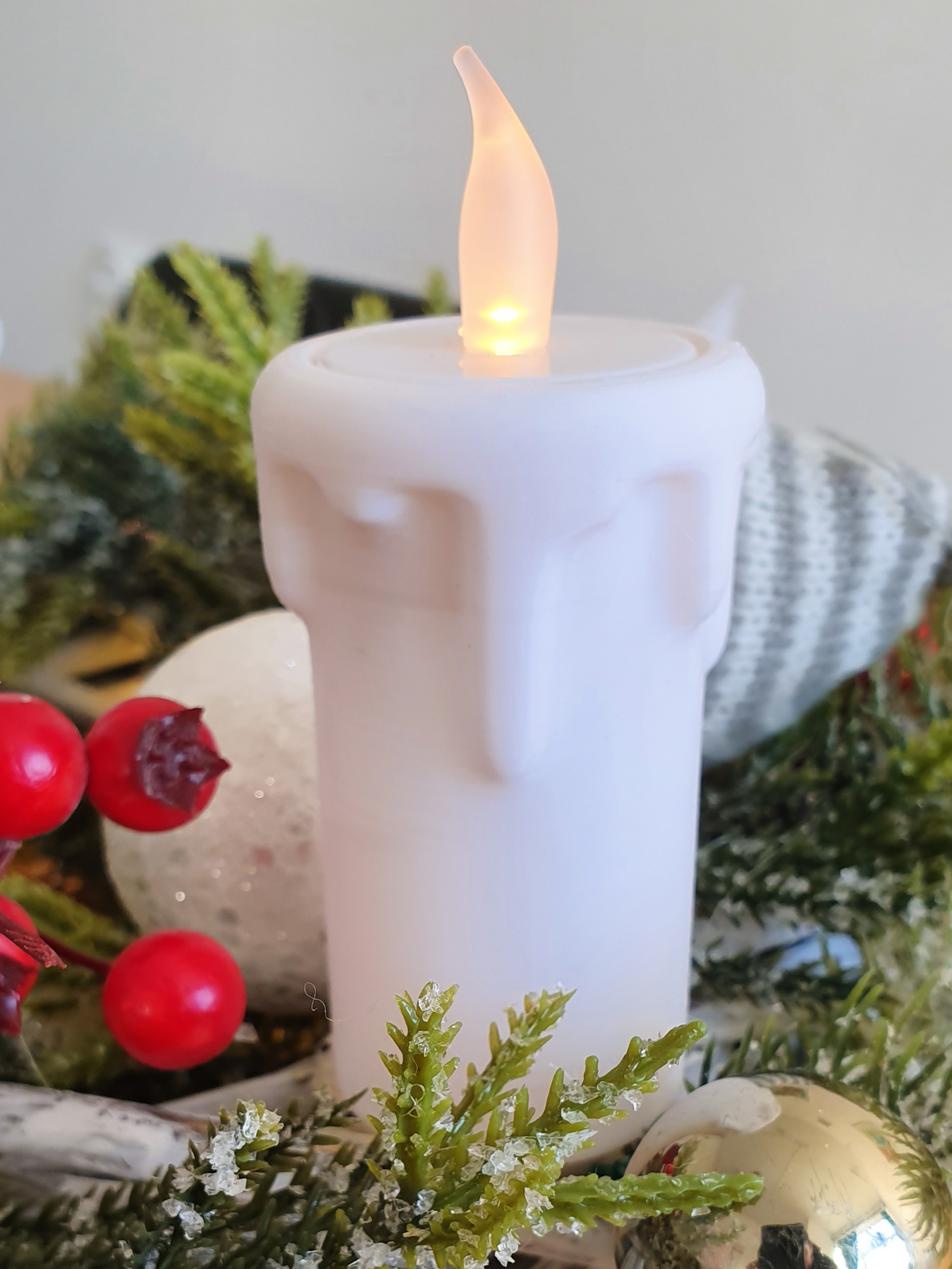 Melting candle tea light holder - photo 4
