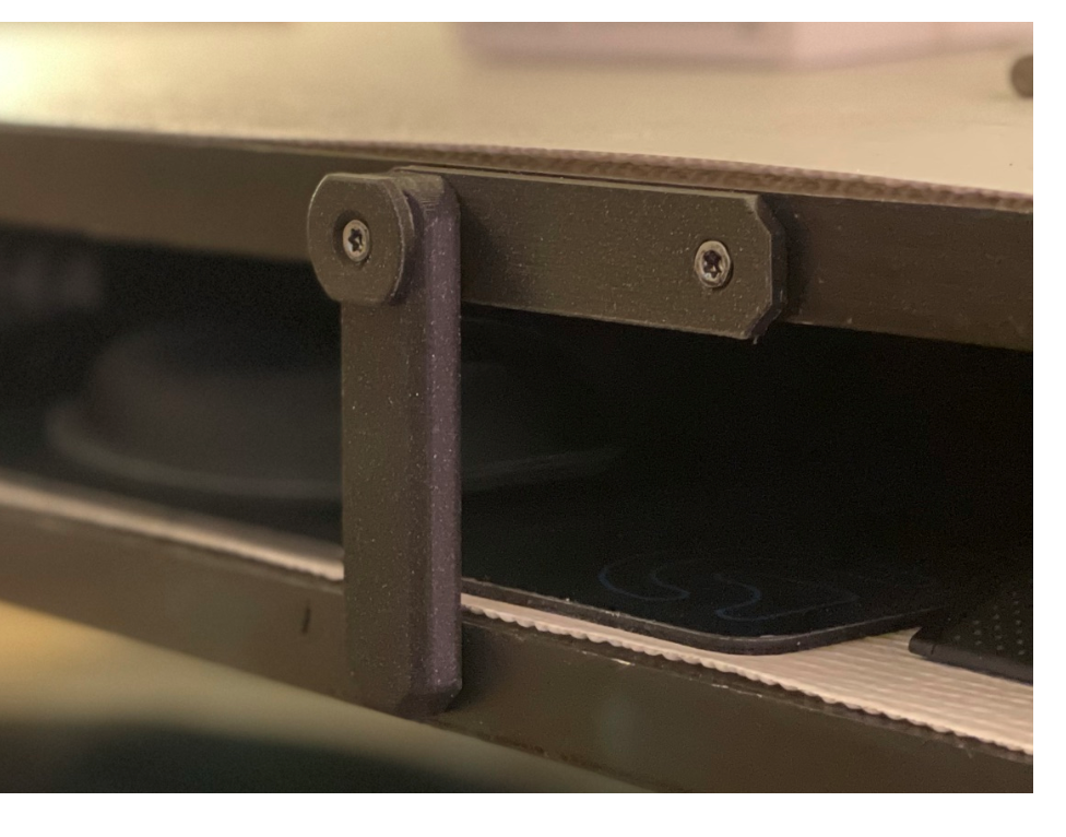 Print in Place Keyboard Tray Latch