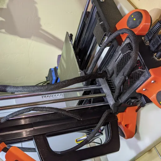 Prusa Mini Buddy Board Cable Management Cover