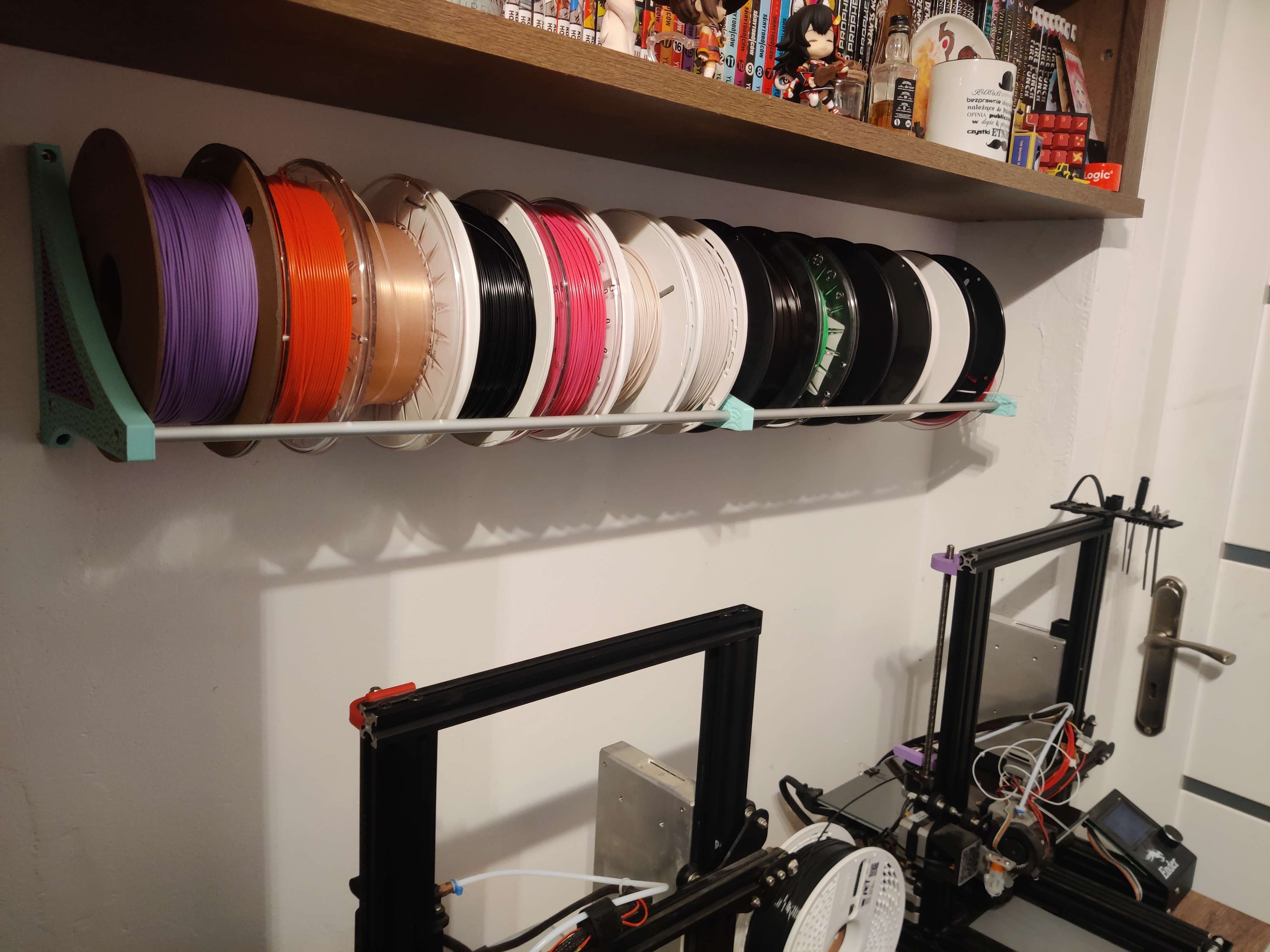 Wall mounted filament shelf - photo 4
