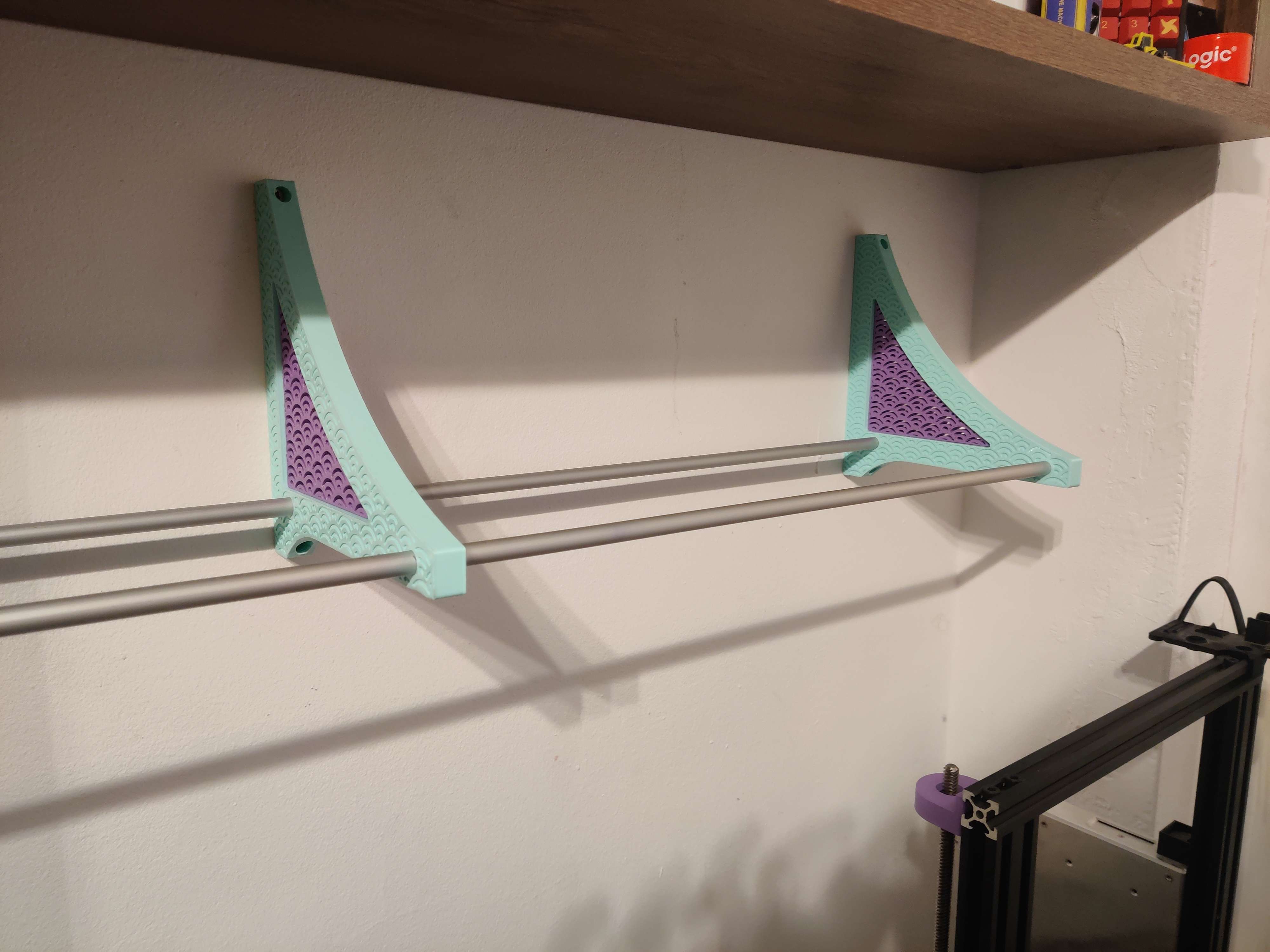 Wall mounted filament shelf - photo 2