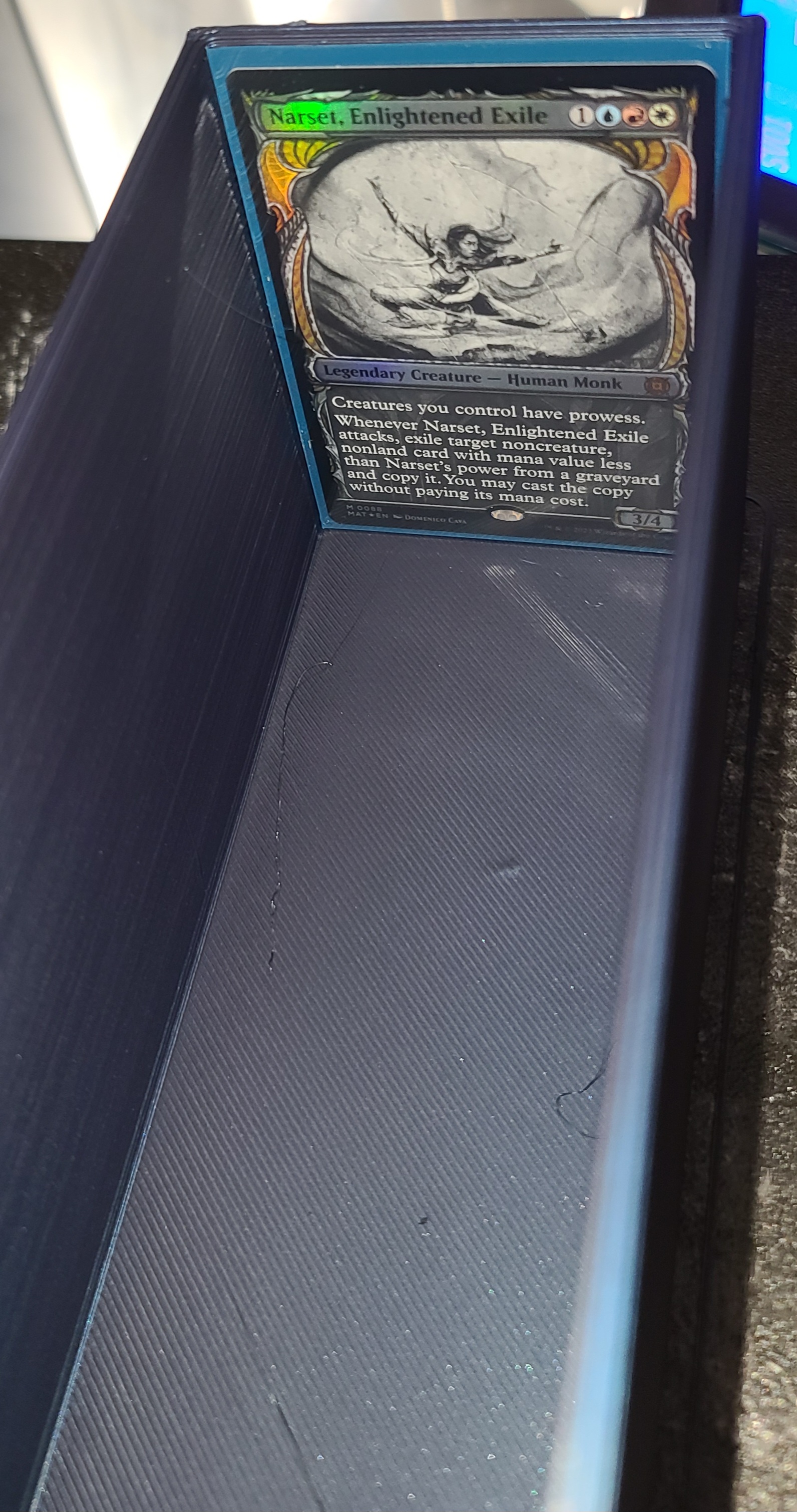 Card Box Storage (Fits Sleeved cards!)