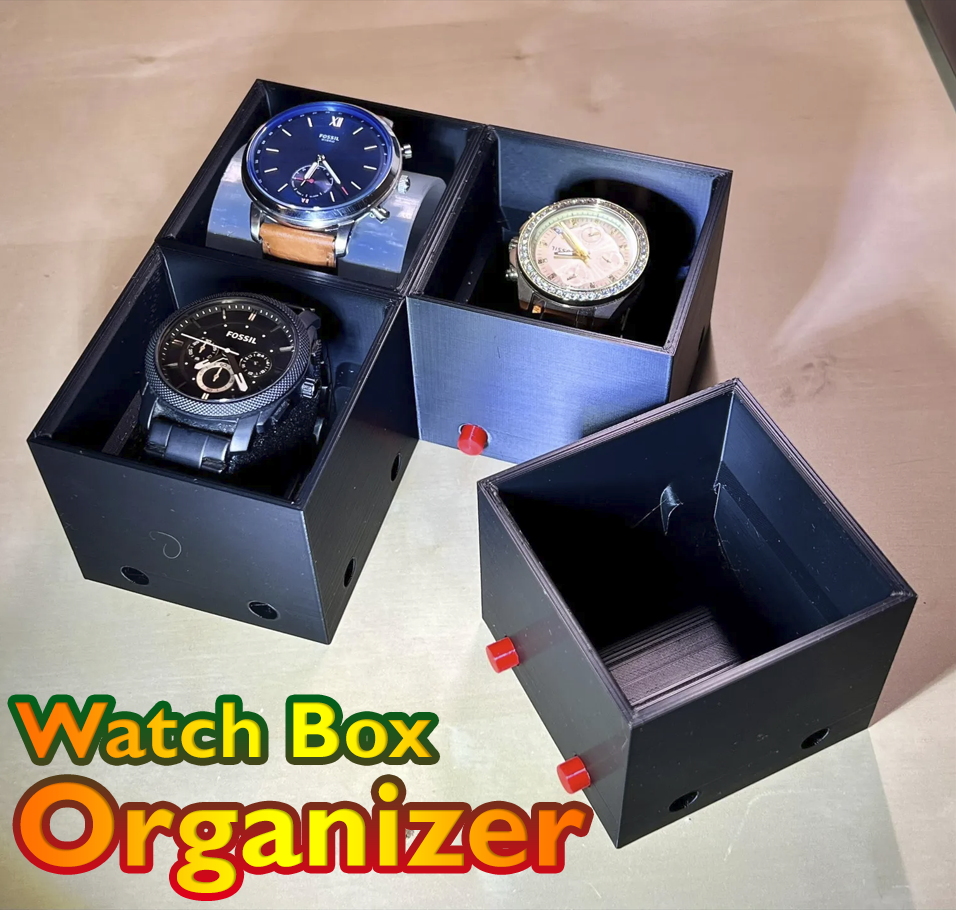 Watch storage box - customizable