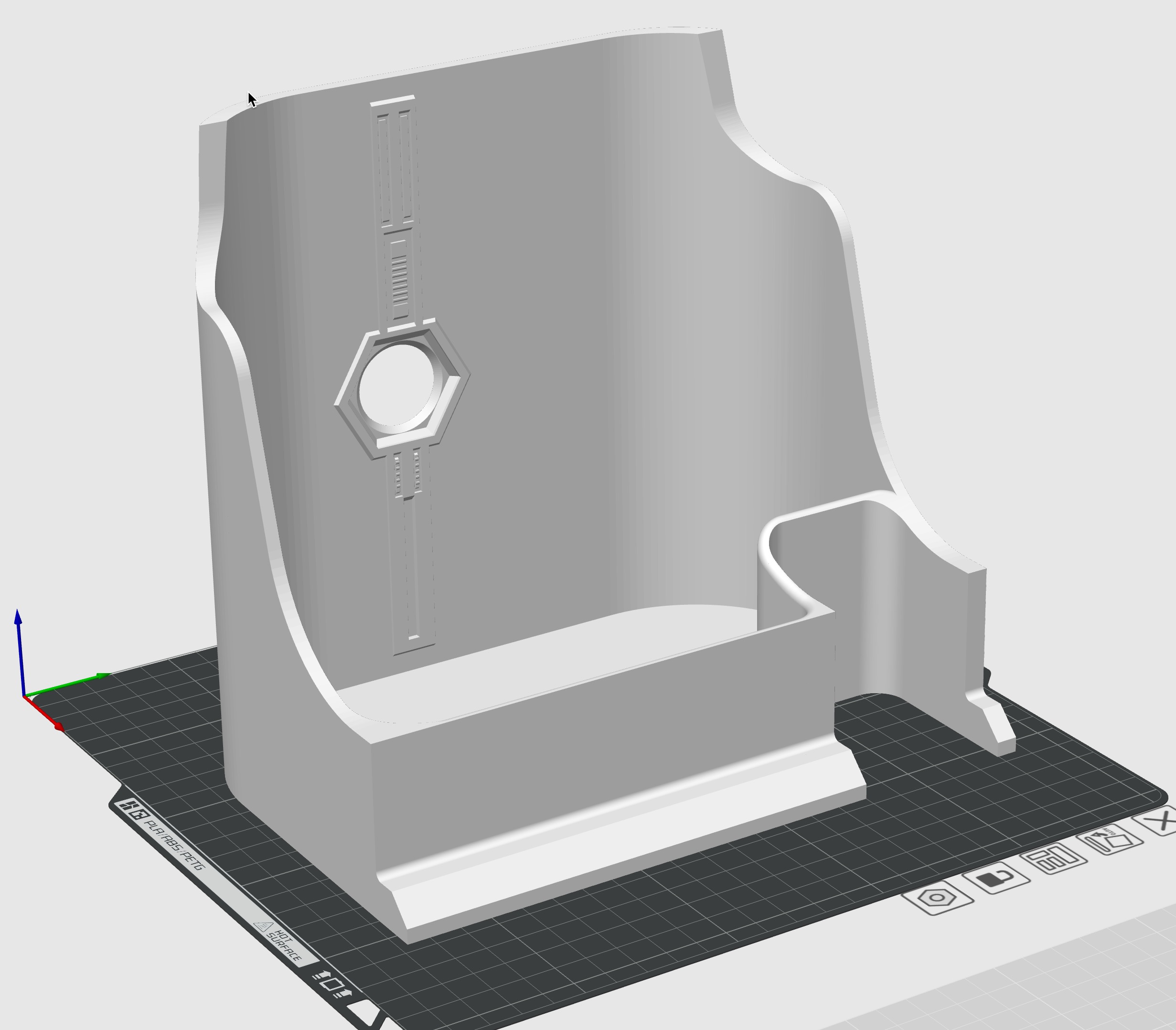 Bambu Lab A1 Bin - Death Star Thermal Exhaust Port Version - photo 2
