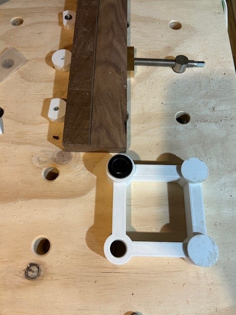 Dog Hole drilling jig for MFT (Festool style) multi-function table - photo 2