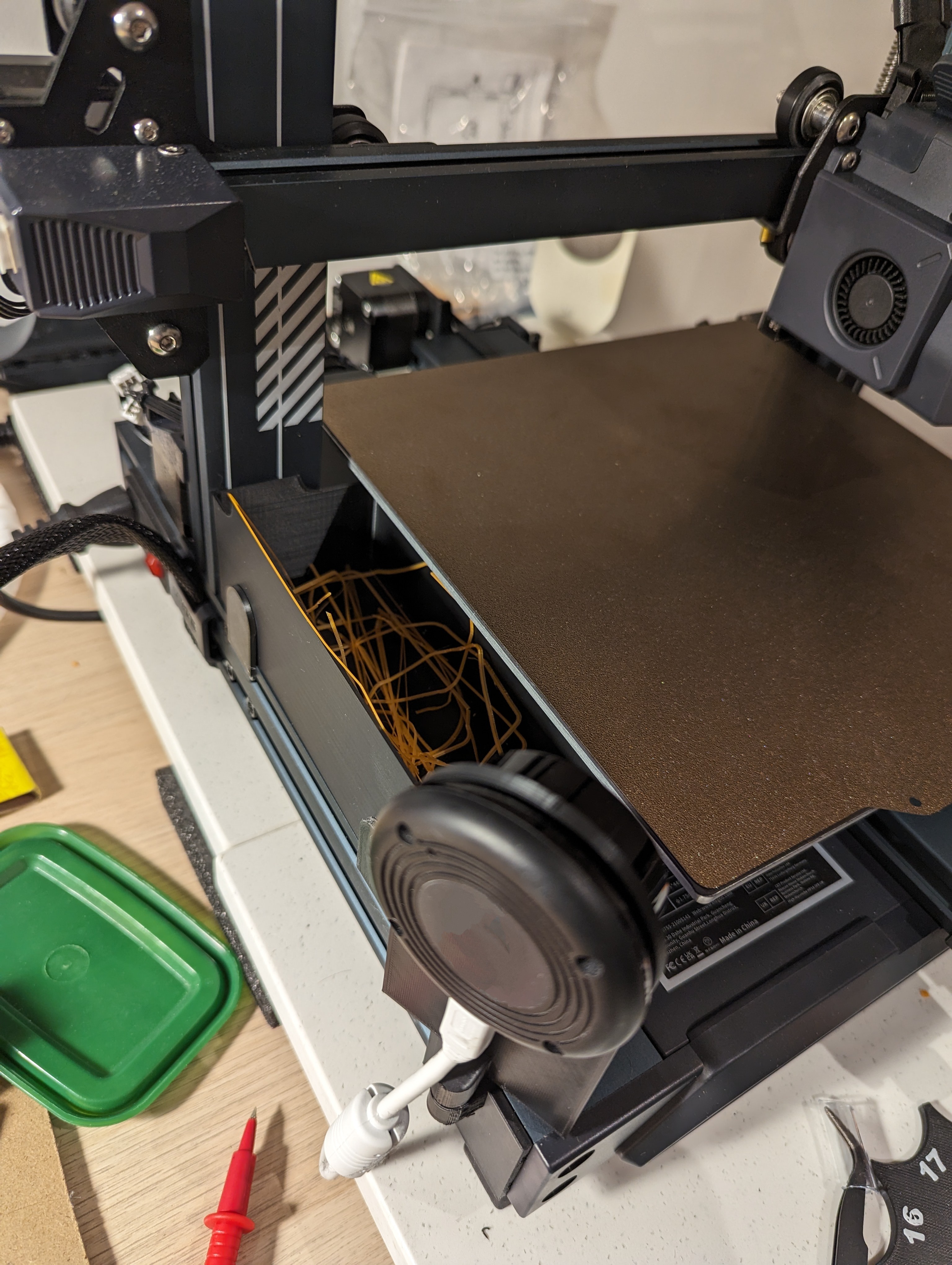 Leftovers tray for Neptune 3 Pro