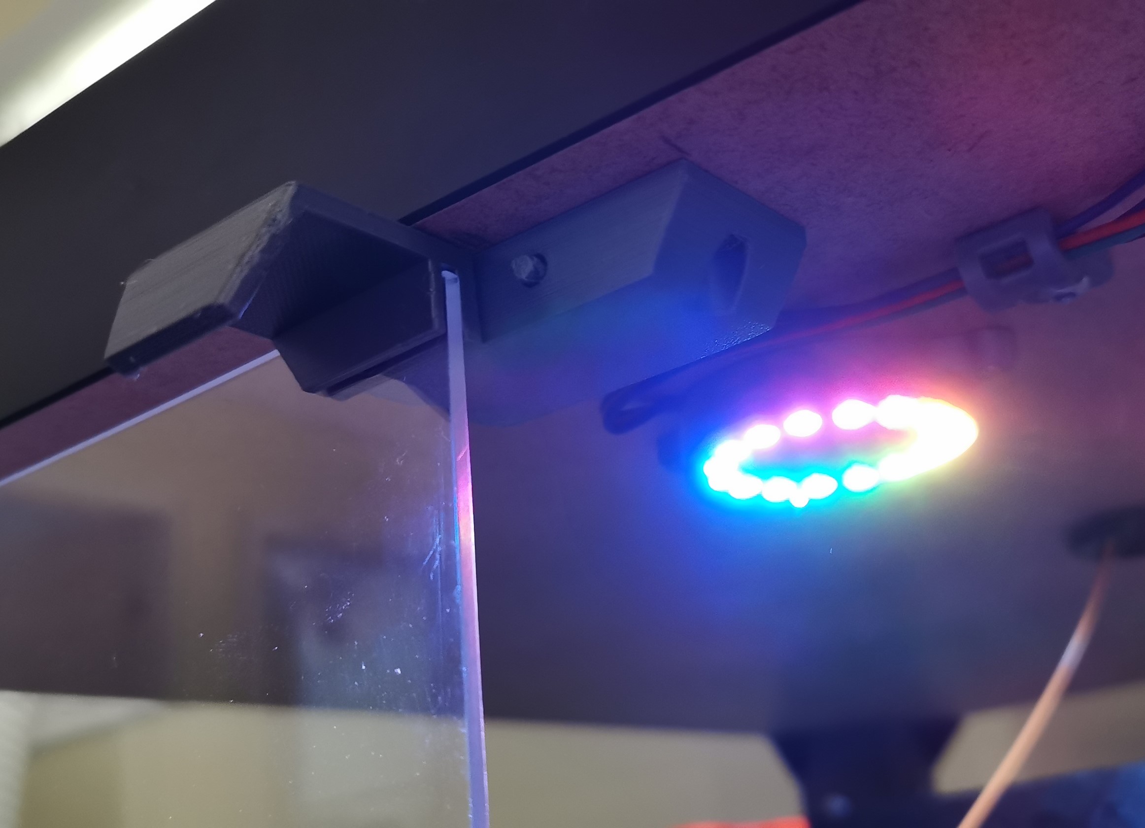 Magnetic Door Handles and Sensor for Ikea Lack Enclosure