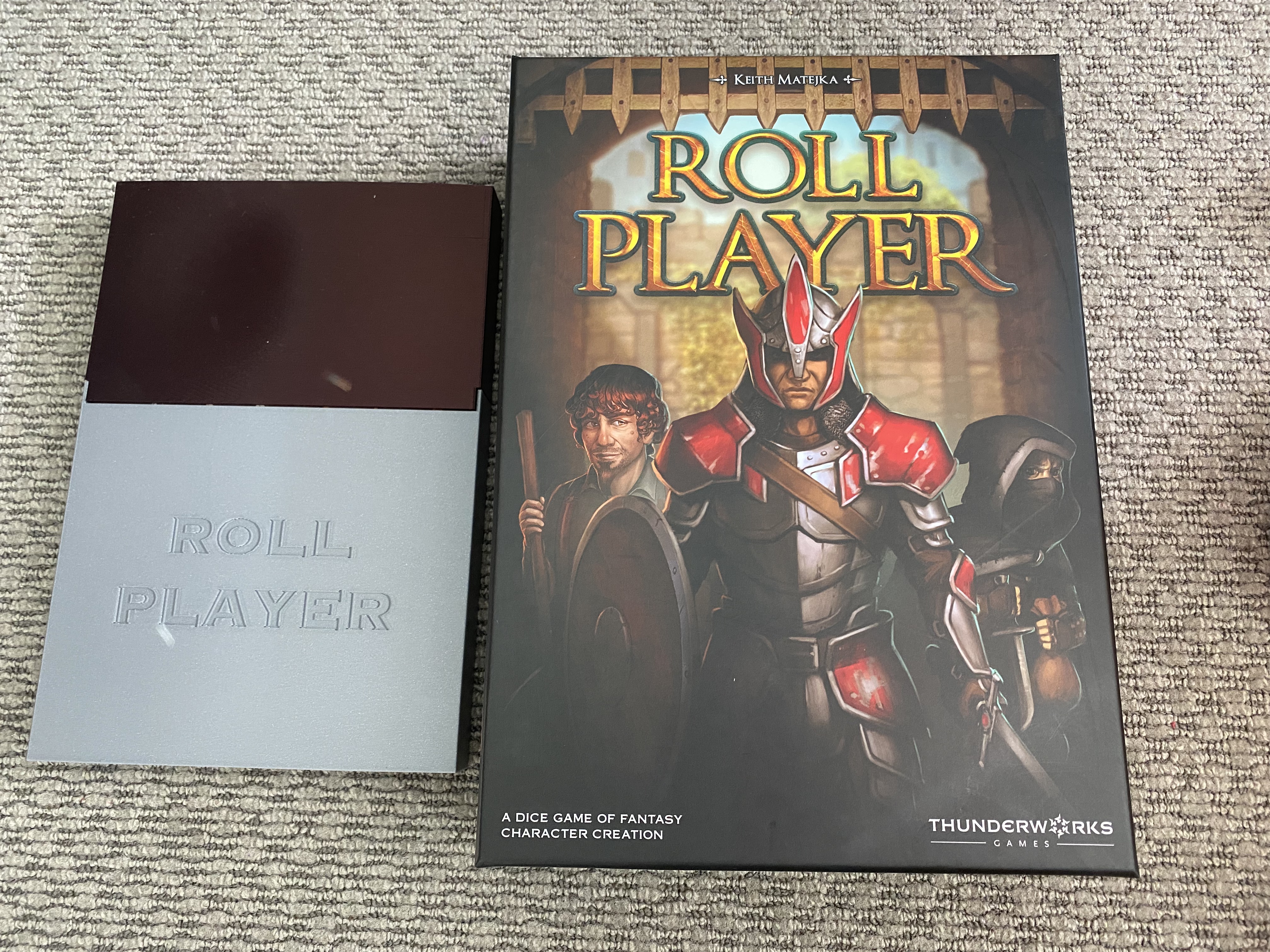Roll Player Board Game Insert (All expansions)