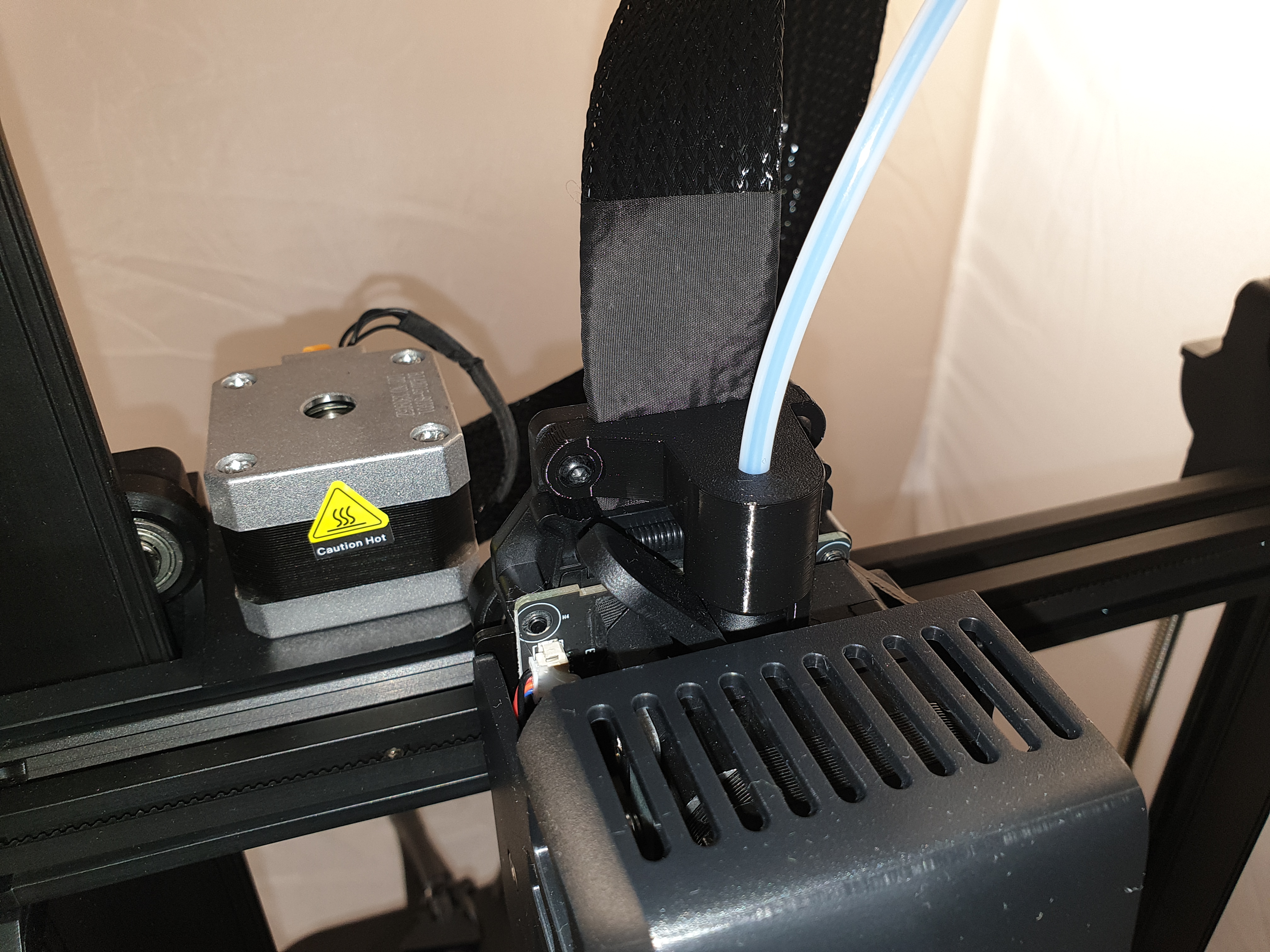 Ender 3 V3 SE Reverse bowden adapter no fitting mod