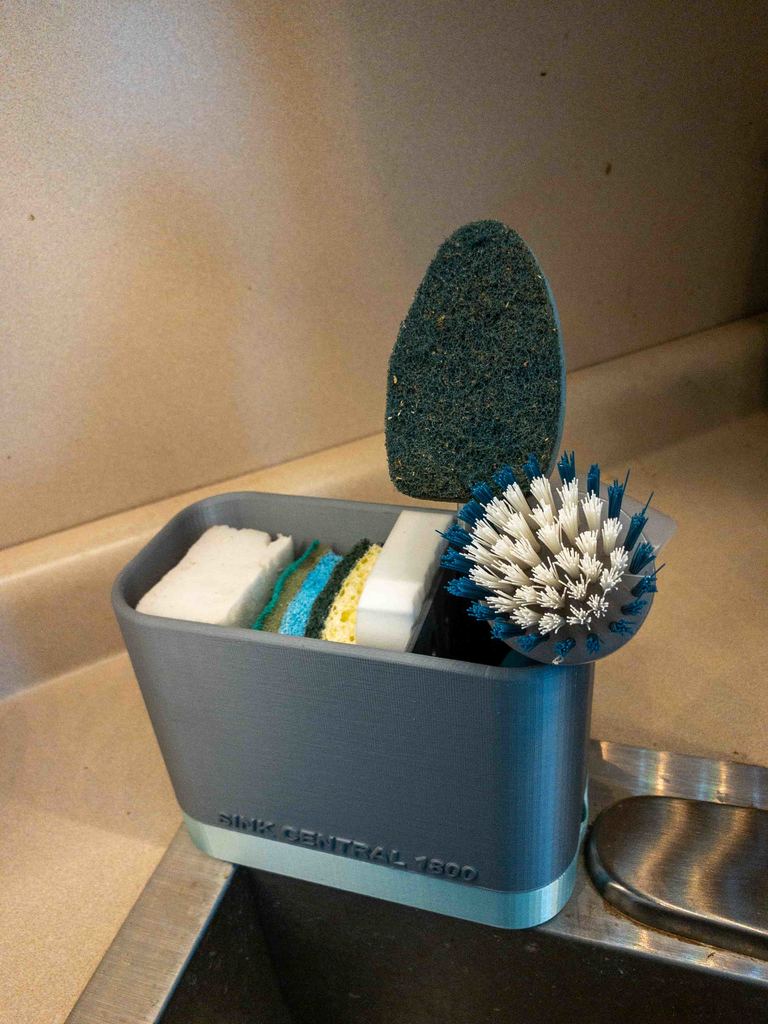 Sink Caddy with Self Drain and Adjustable Divider - photo 2