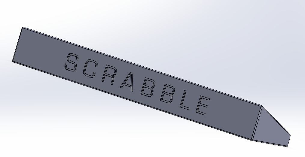 Scrabble Letter Tray - photo 2