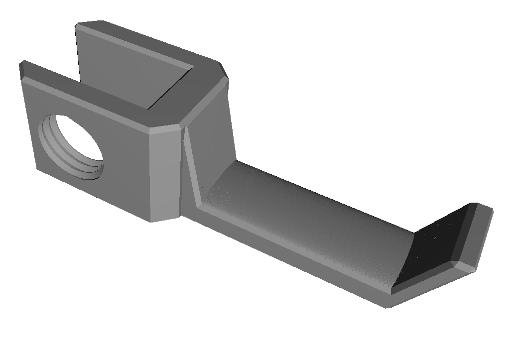 Vertical Headphones Holder / Mount / Clamp - Kallax compatible - photo 2