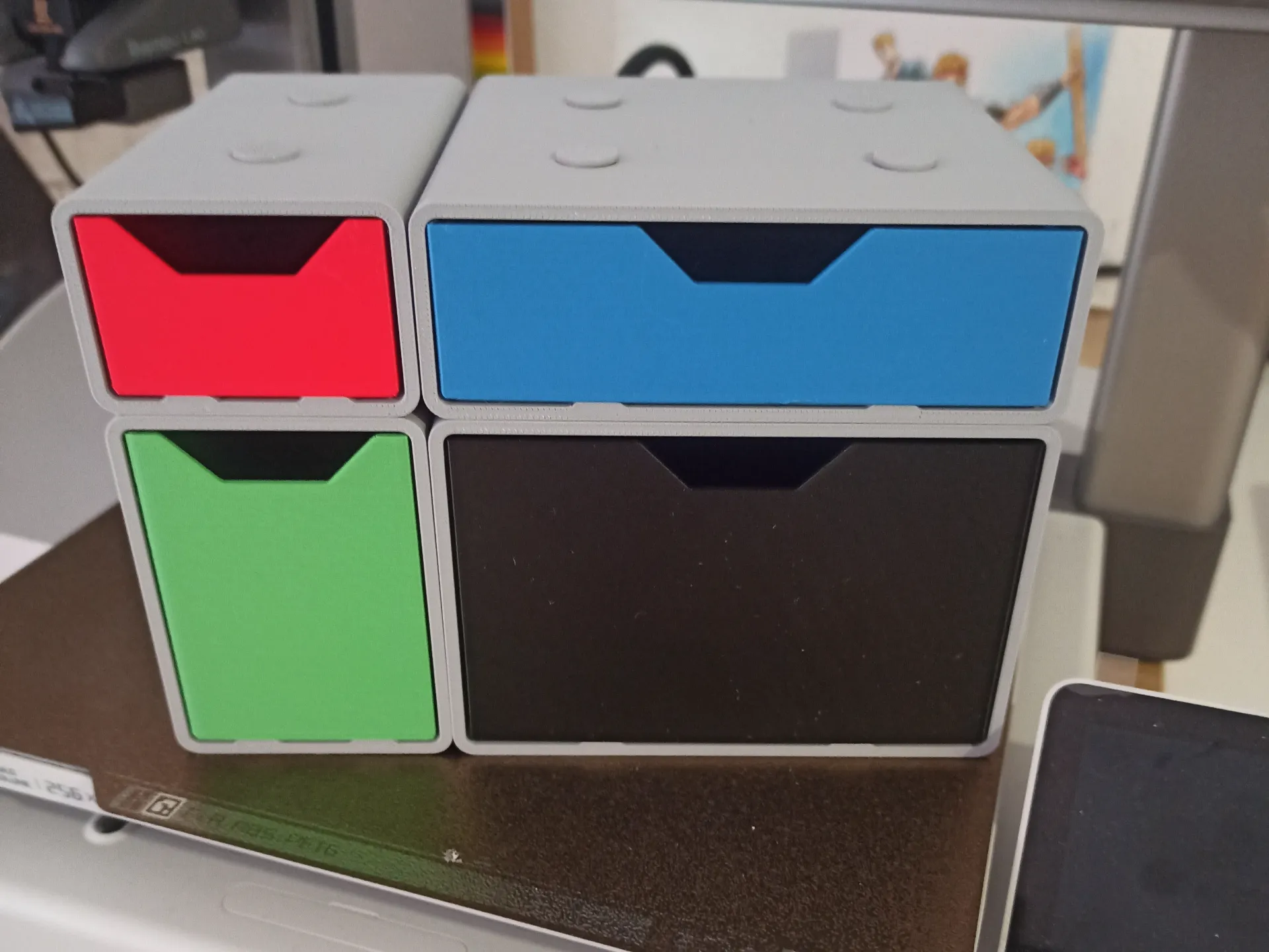 Modular storage boxes with drawers - photo 2