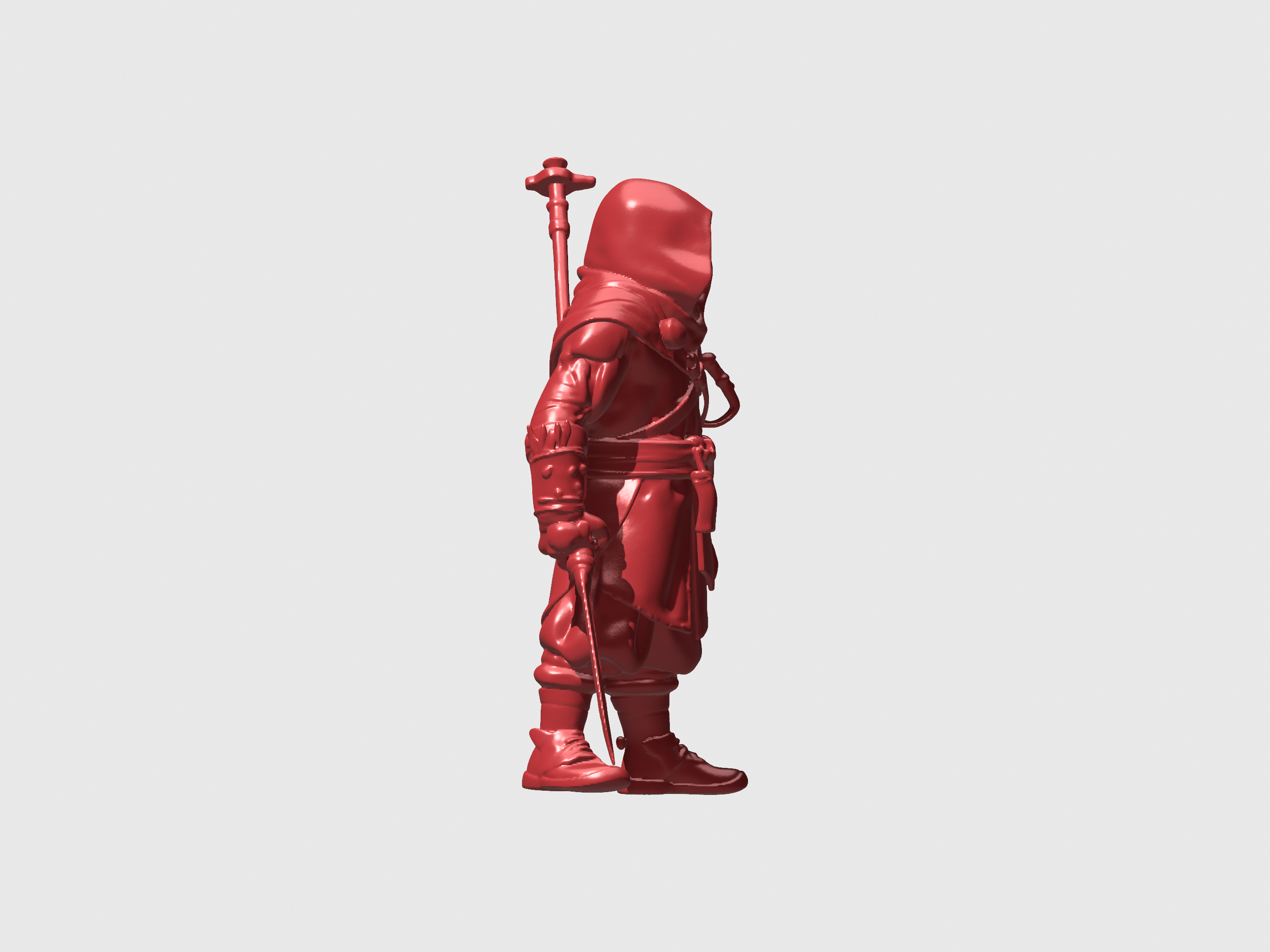 Stylized Ninja Figurine - photo 3