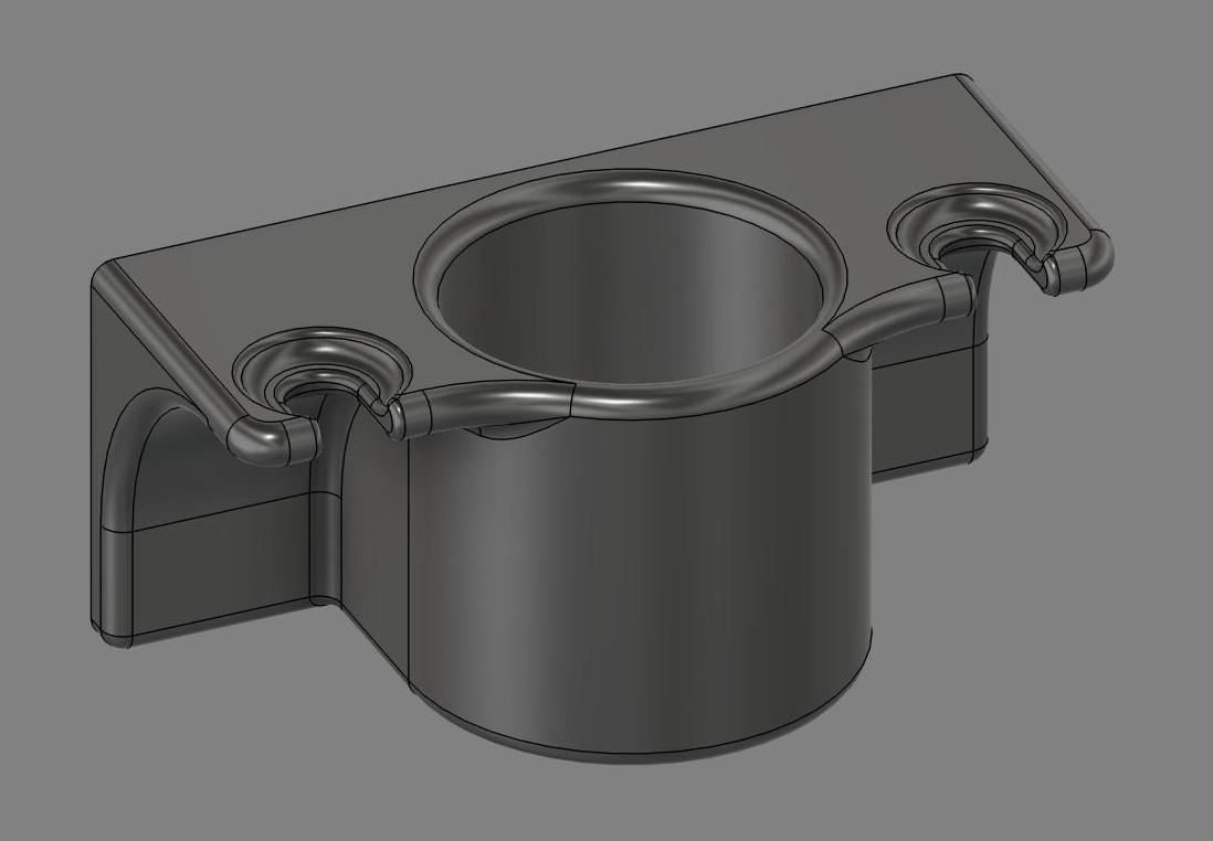 Toothpaste and 2/4 toothbrush holder ver.2 - photo 2
