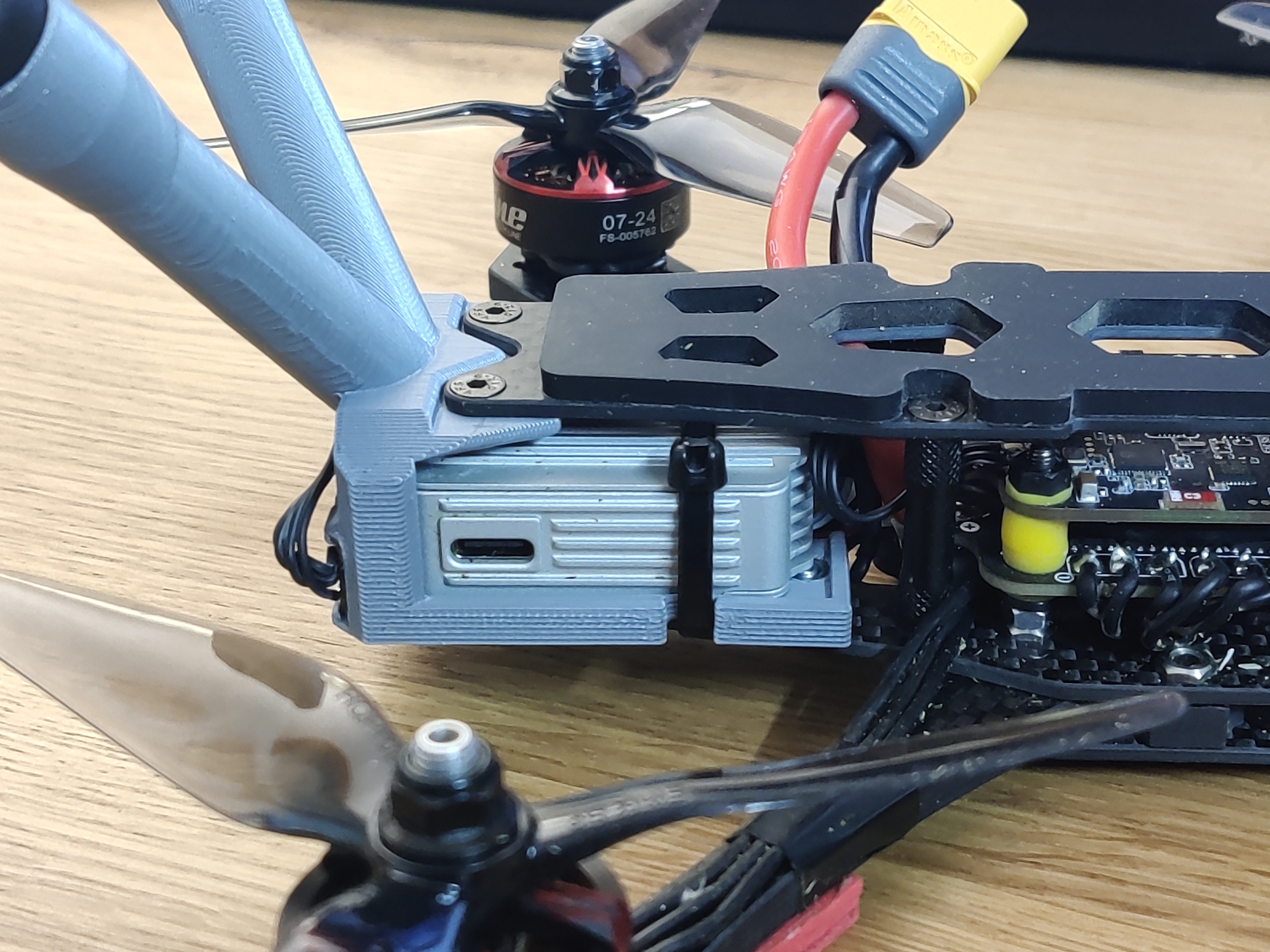 DJI Air Unit mount for QAV-S Frame (Lumenier) - photo 2