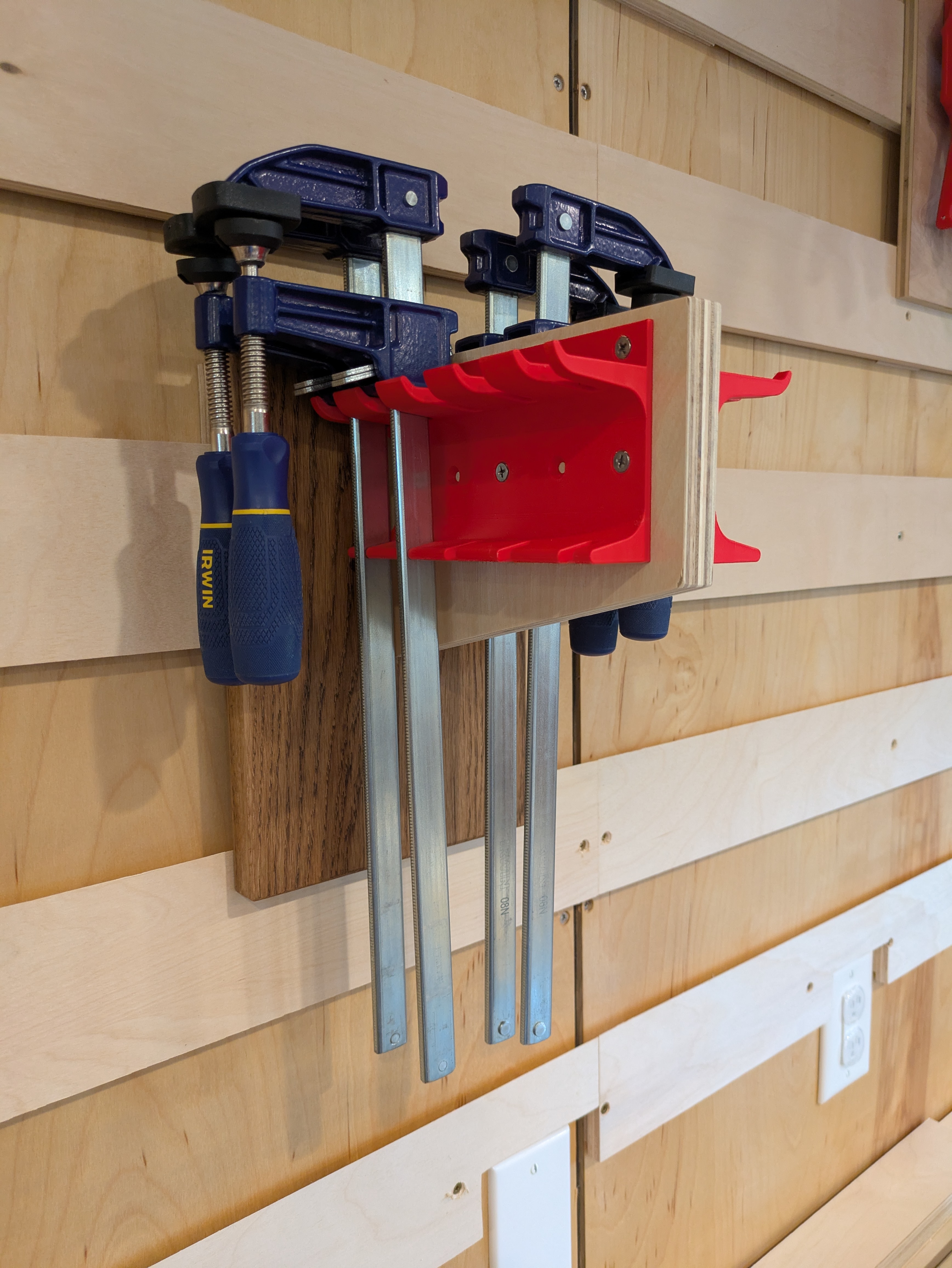 Irwin Bar Clamp (aka F-Style) holder