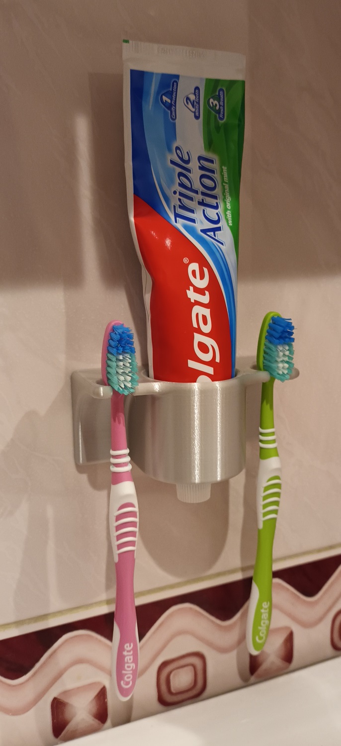 Toothpaste and 2/4 toothbrush holder ver.2