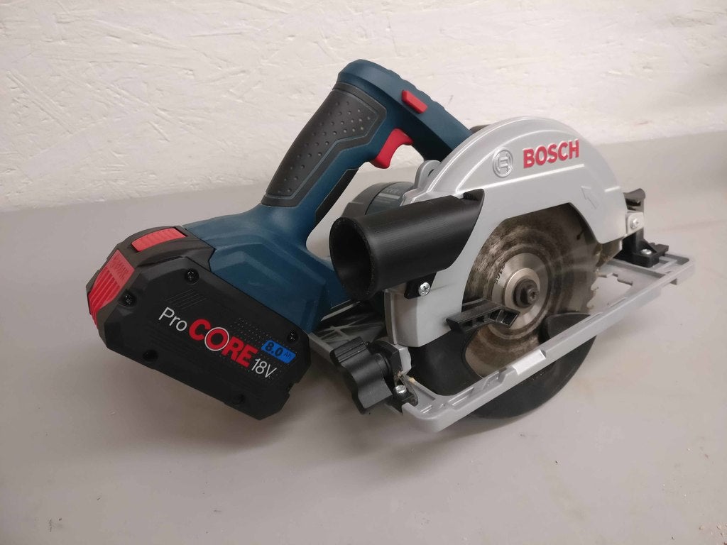 Bosch 18V GKS-57 Dust Collection Adapter - photo 3