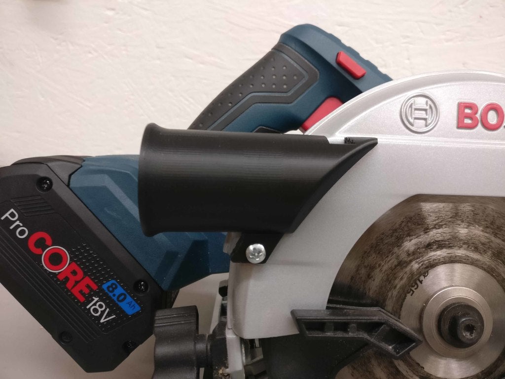 Bosch 18V GKS-57 Dust Collection Adapter - photo 4