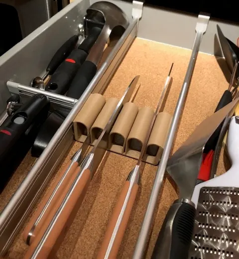 Drawer Knife Holder