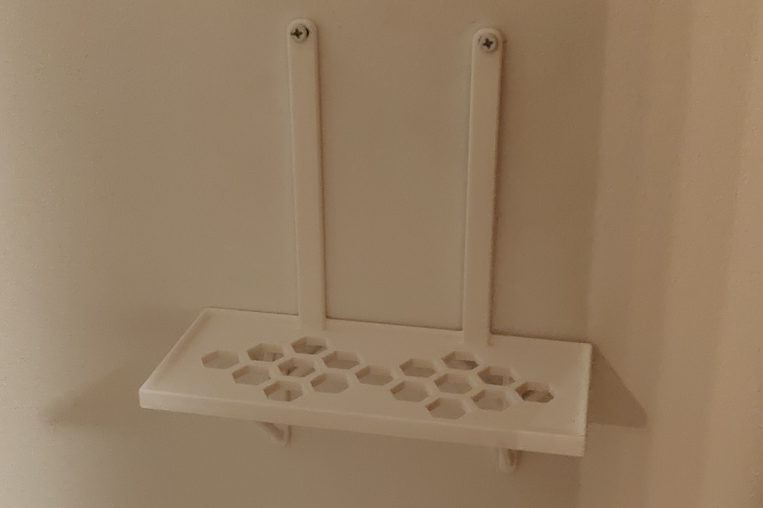 Wall mount shelf for cable modem (Sagemcom WiFi Hub C2 - F@ST 3890V3 CHWU)
