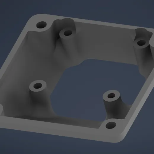 Ender 3 V3 SE 25-40mm fan bracket - Low profile