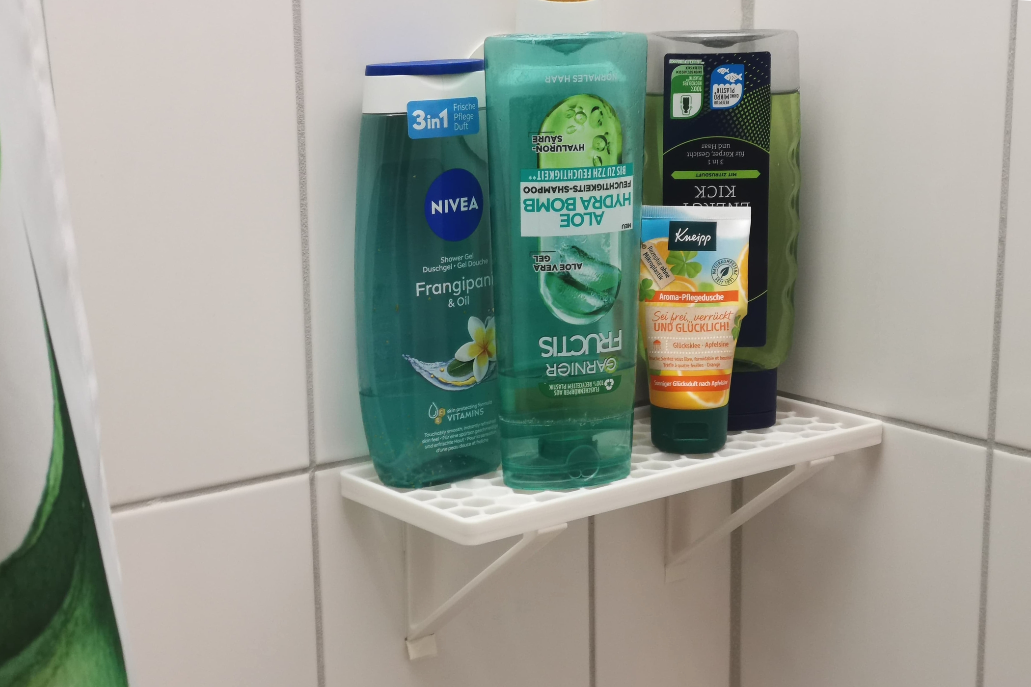 Hex Tray S1 - Shower supplies shelf for your bathroom