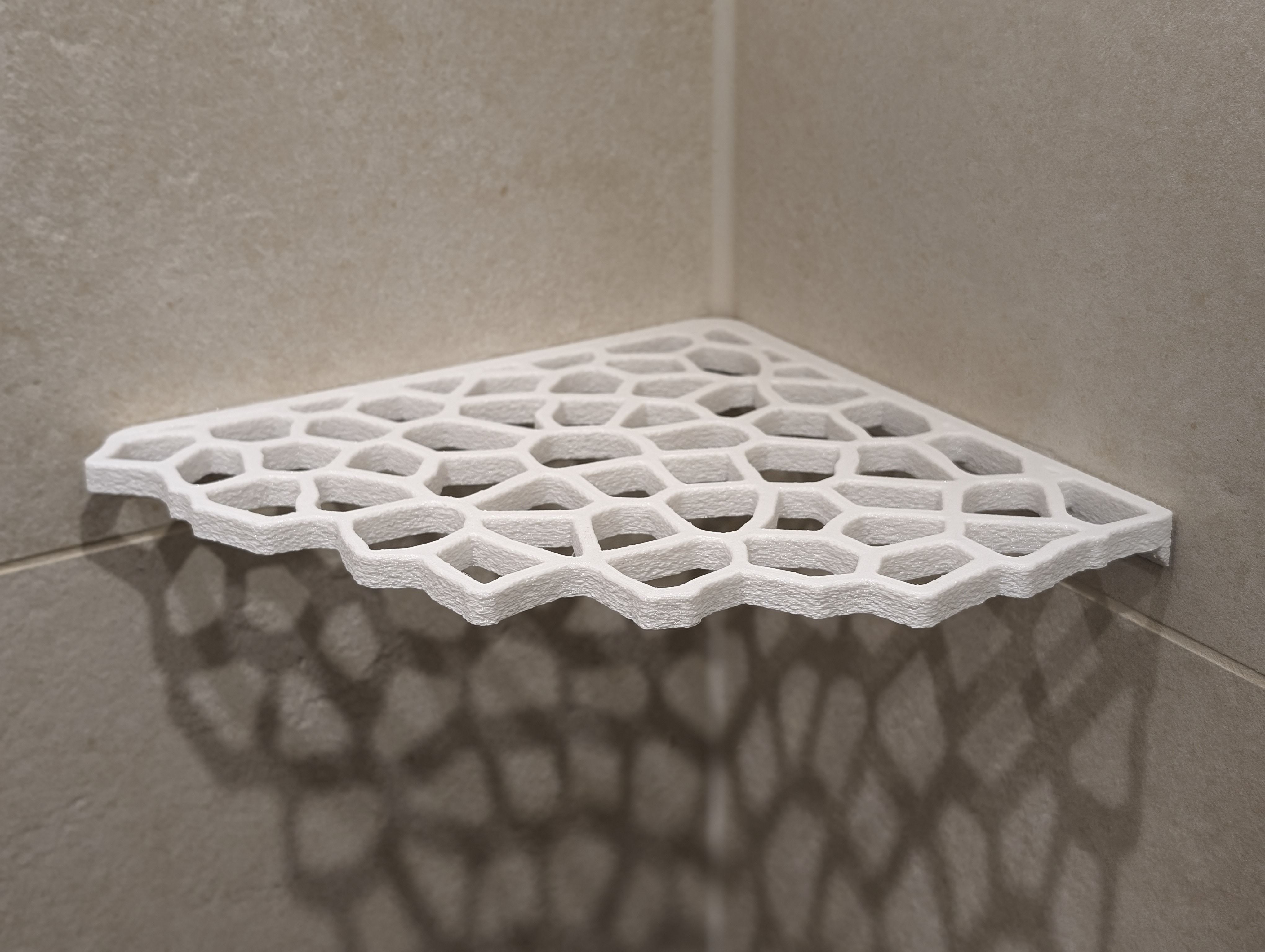 Organic Shower Shelf