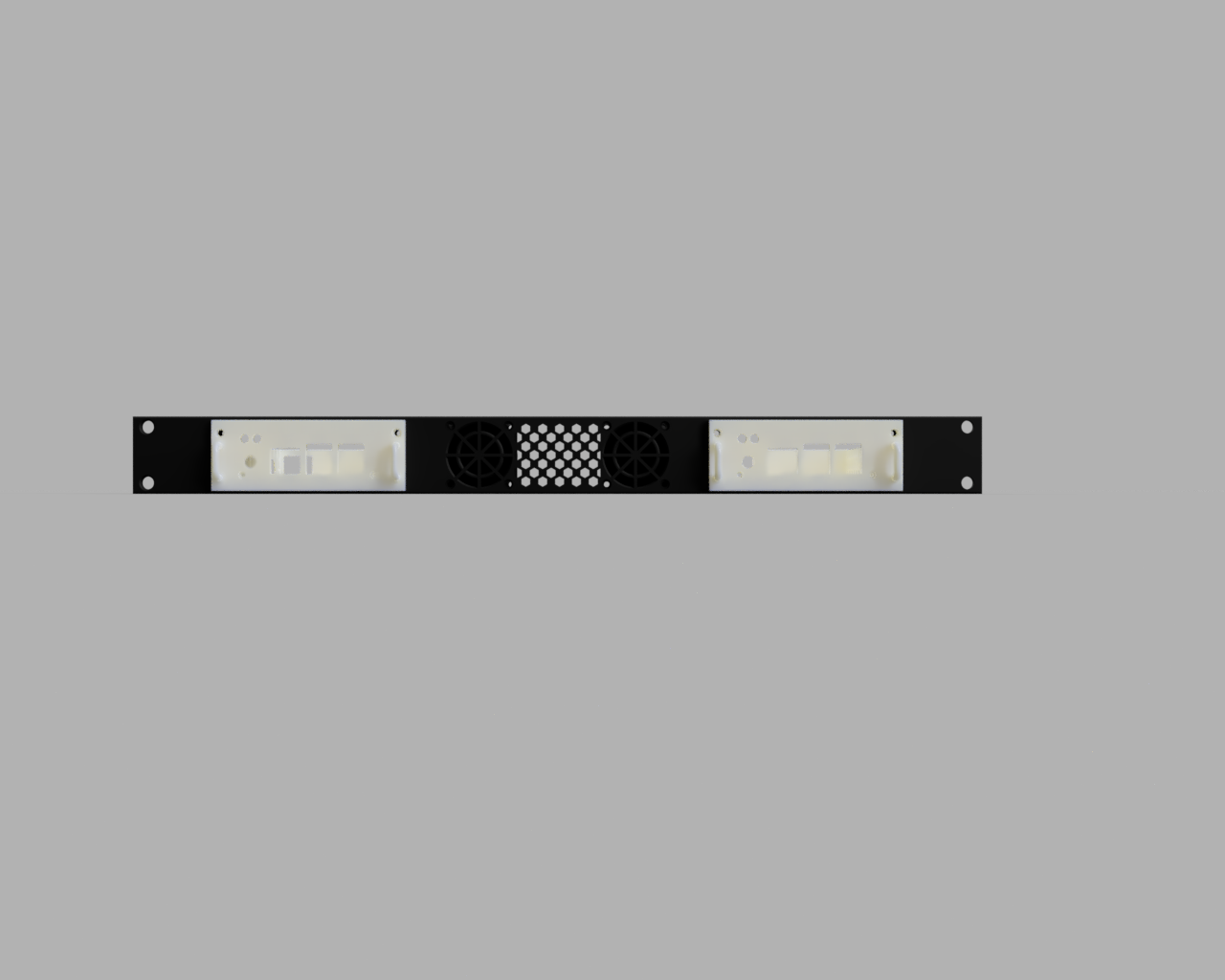 Well cooled double rack mount for Raspberry Pis - photo 2