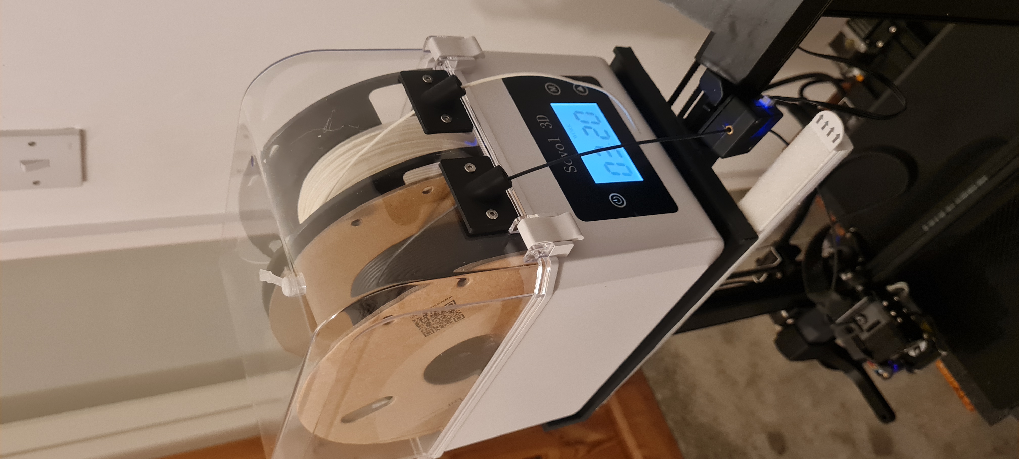 Solvol Filament Dryer Box Shelf System - v17