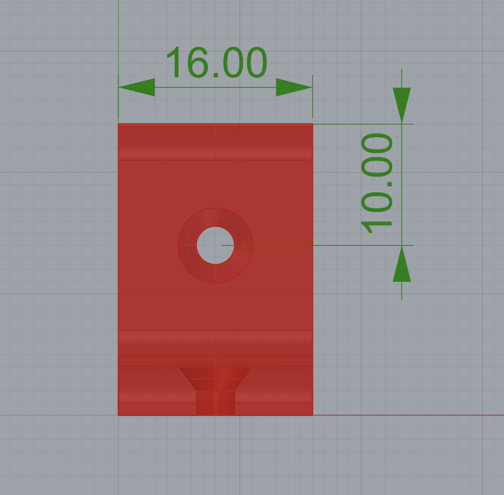 2 holes shelf holder - photo 3