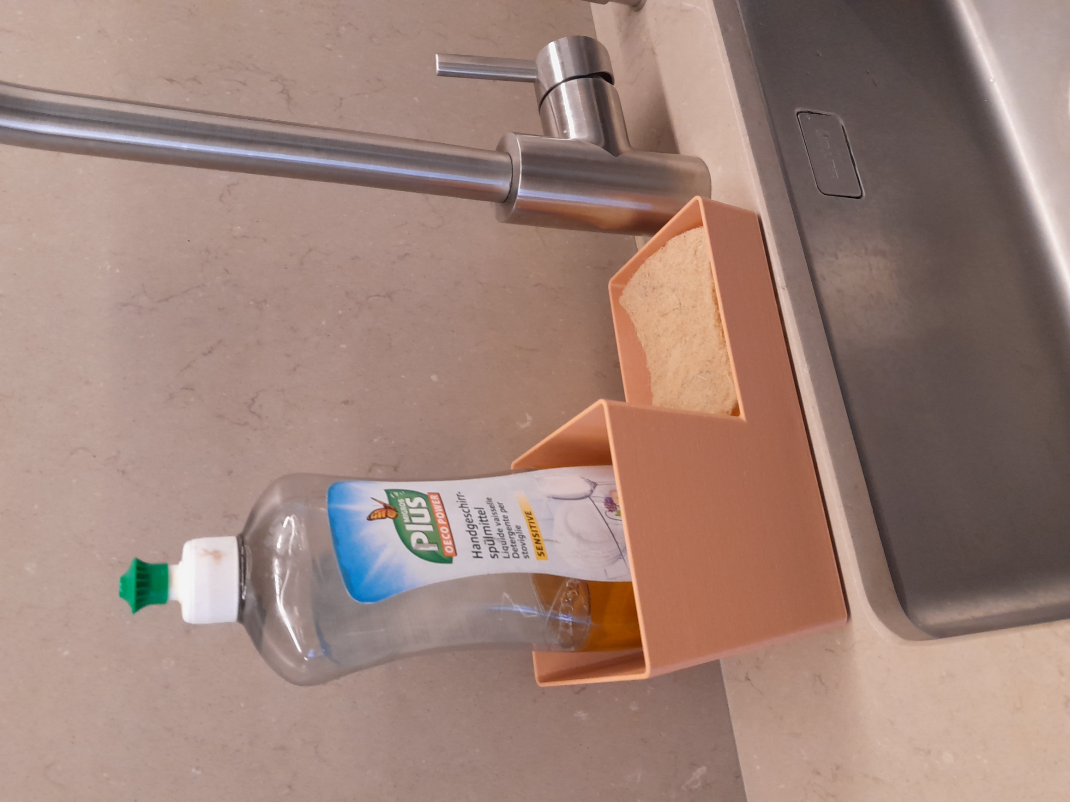 Kitchen soap tray