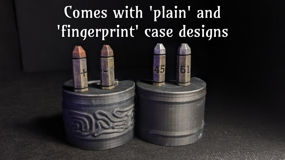 D6 Roller Bullets, dice and spinning container - photo 3