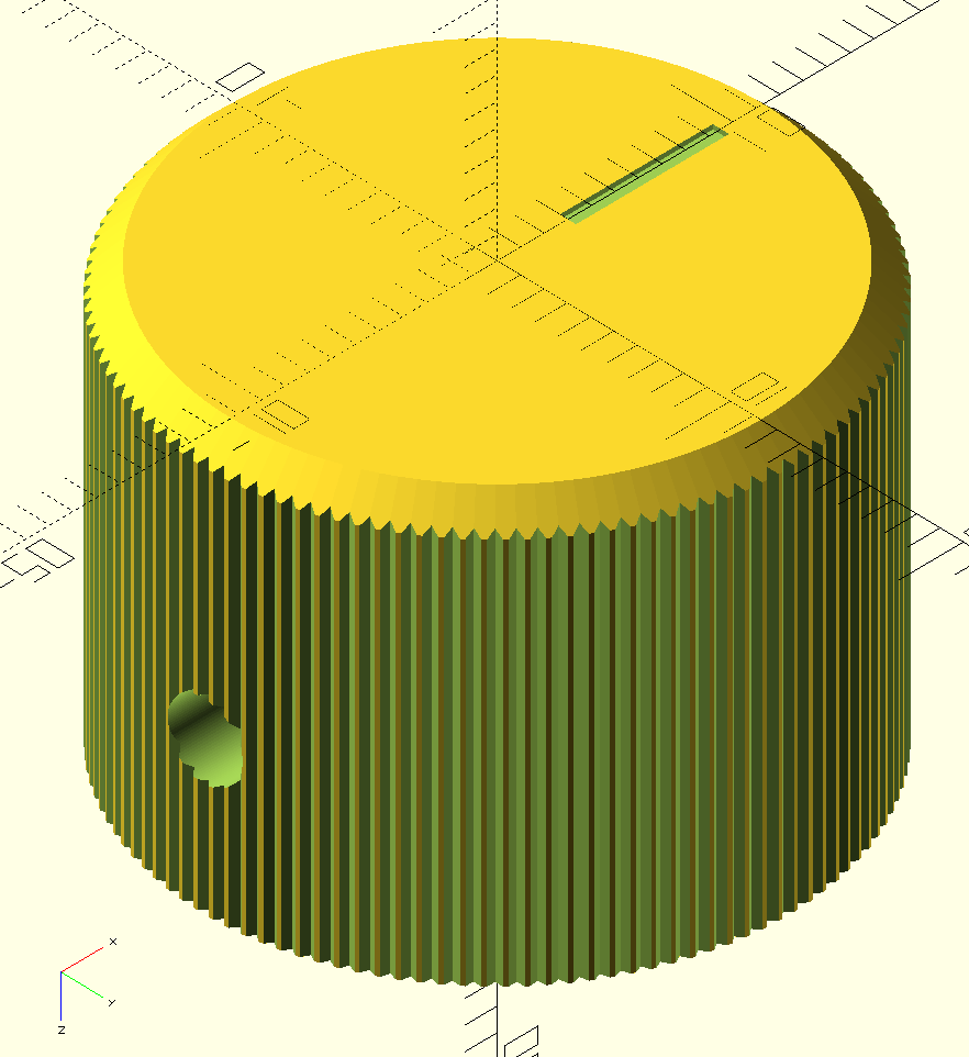 Knob for Rorary Encoders or Potentiometers