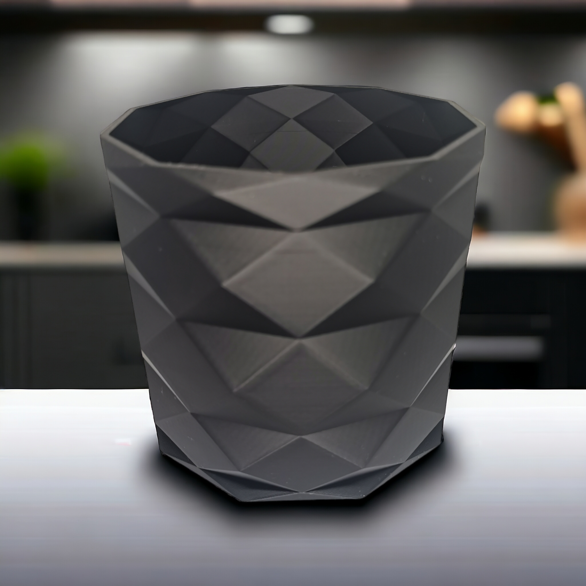 Geometric Chic: Modern Kitchen Utensil Holder