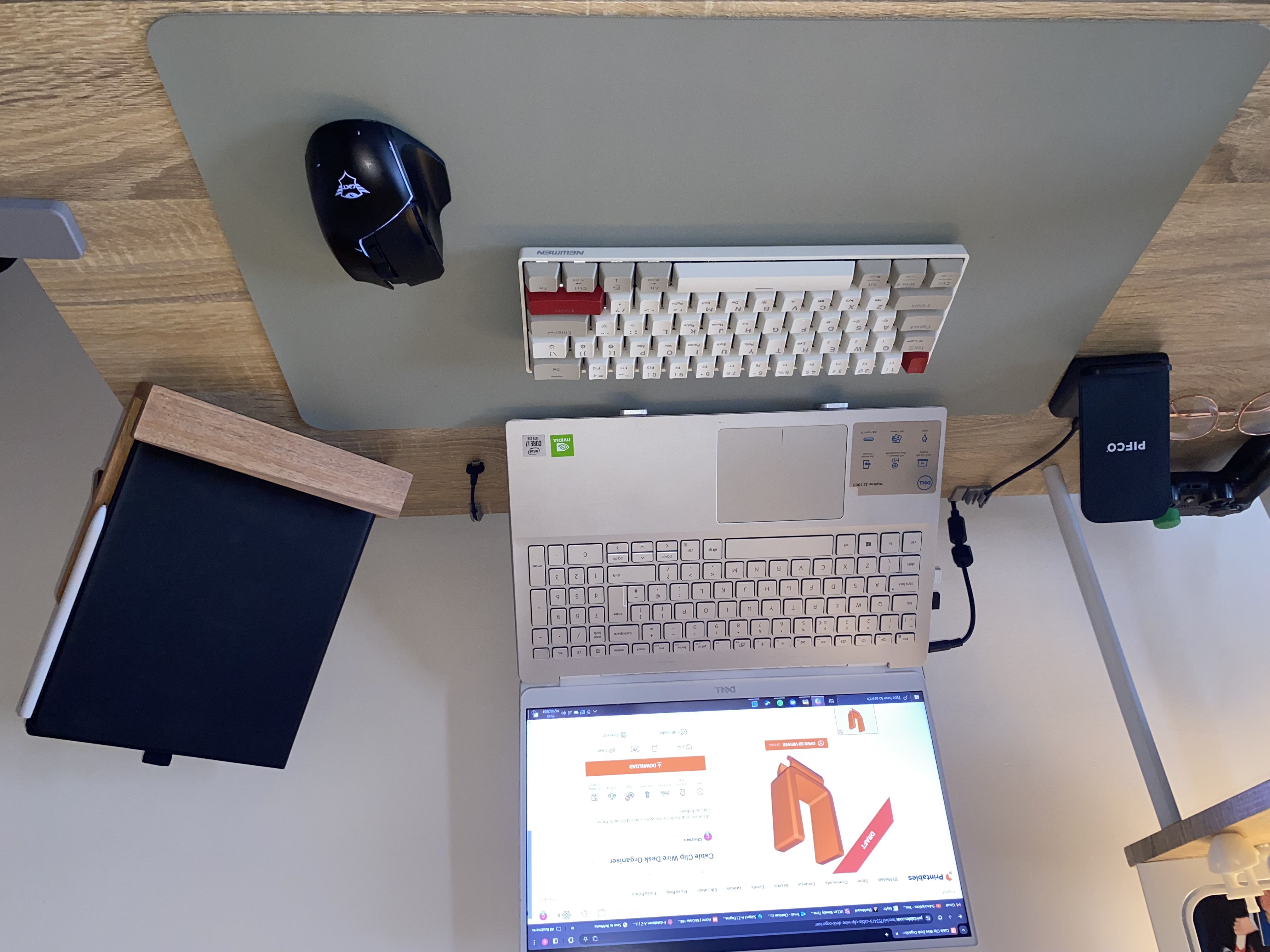 Cable Clip/Holder Wire Desk Organiser - photo 4
