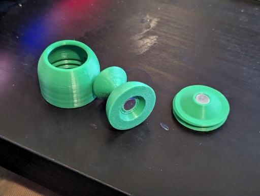 Springy Magnet Joystick Fidget Toy - photo 2