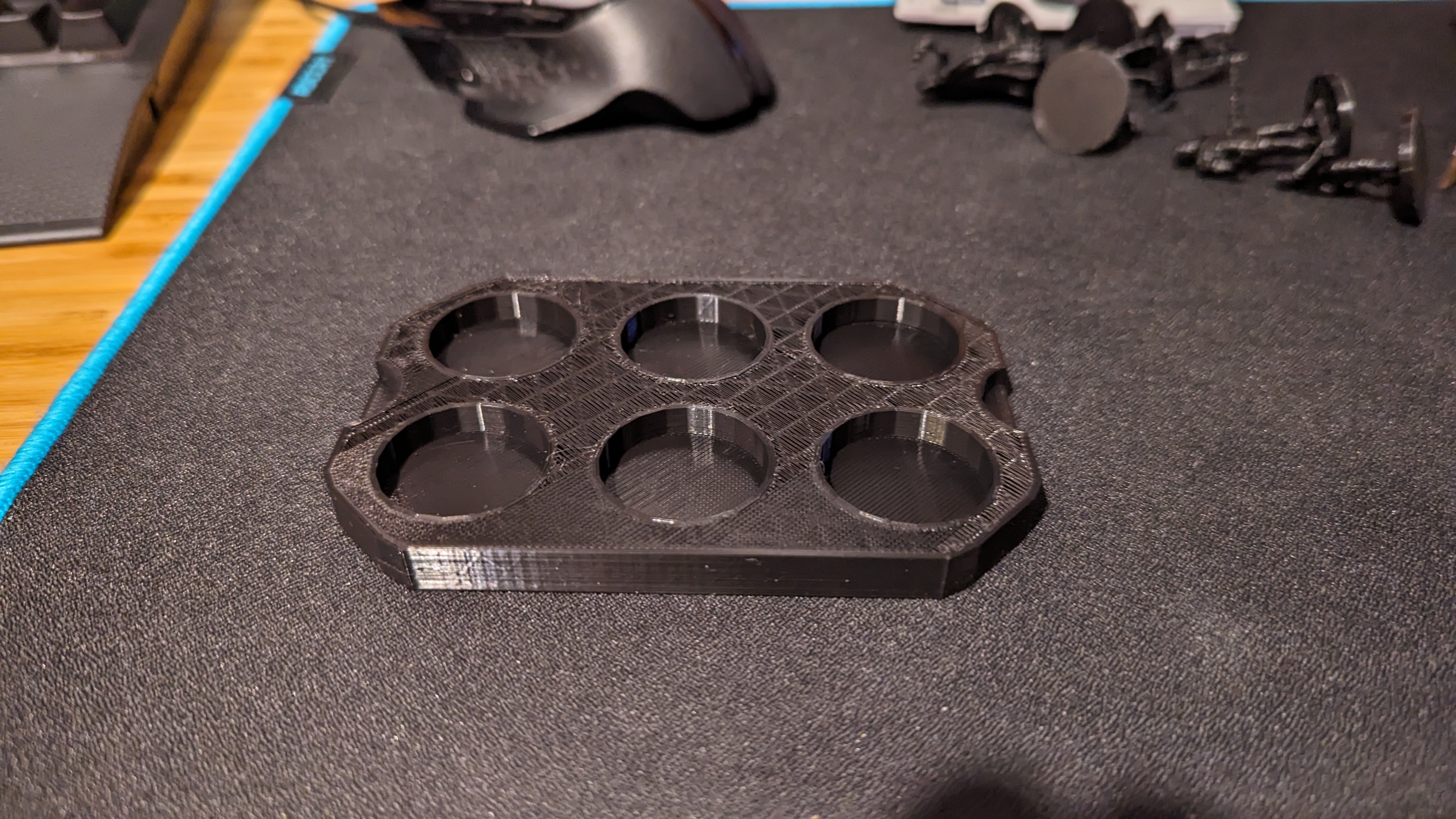 Tray for 25mm Base Minis (6 minis) - photo 2