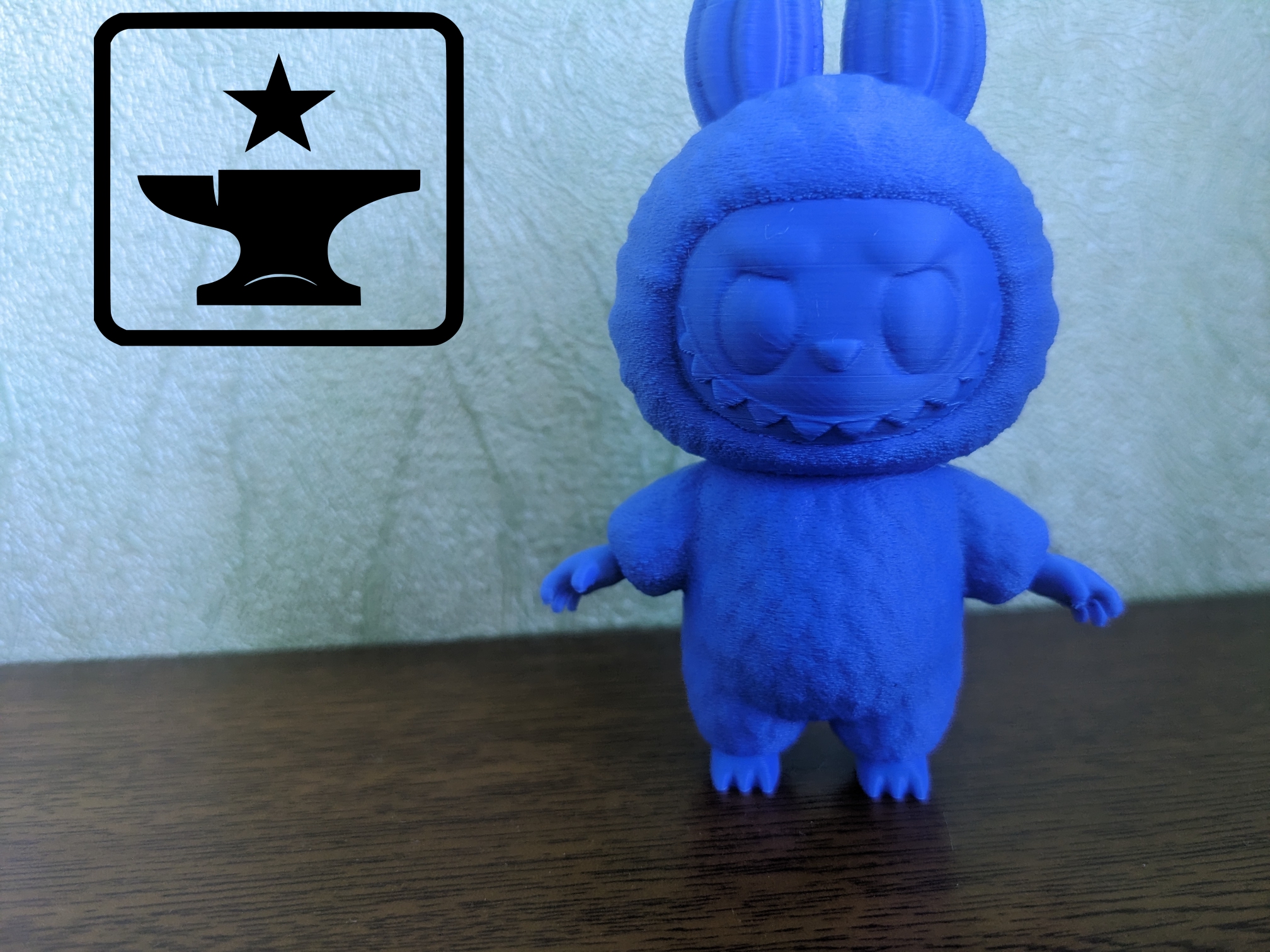 Labubu — furry textured figurine | 1 part | no painting required - photo 4