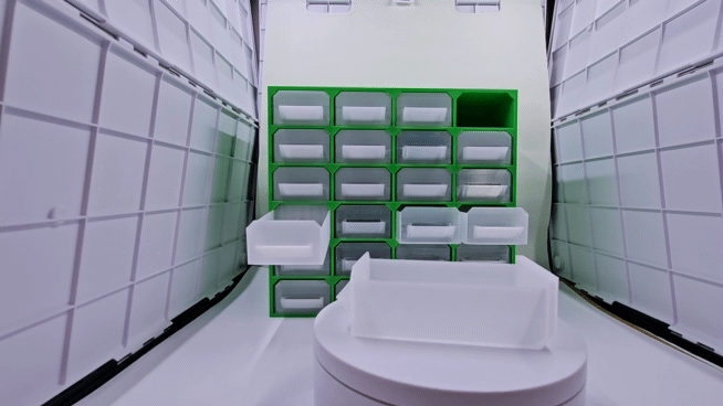 24 drawer storage unit - photo 3