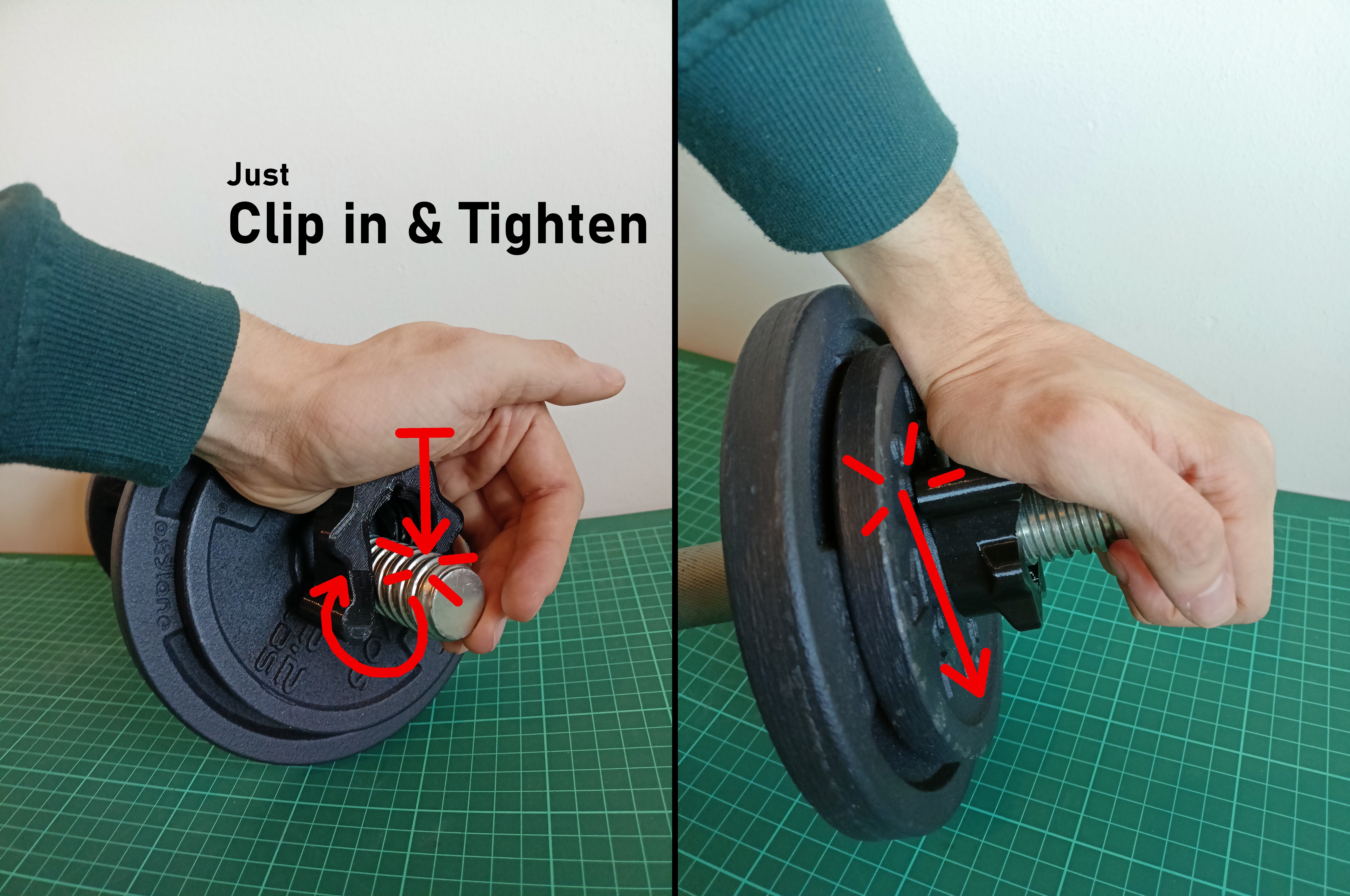 Dumbell Clip - photo 2